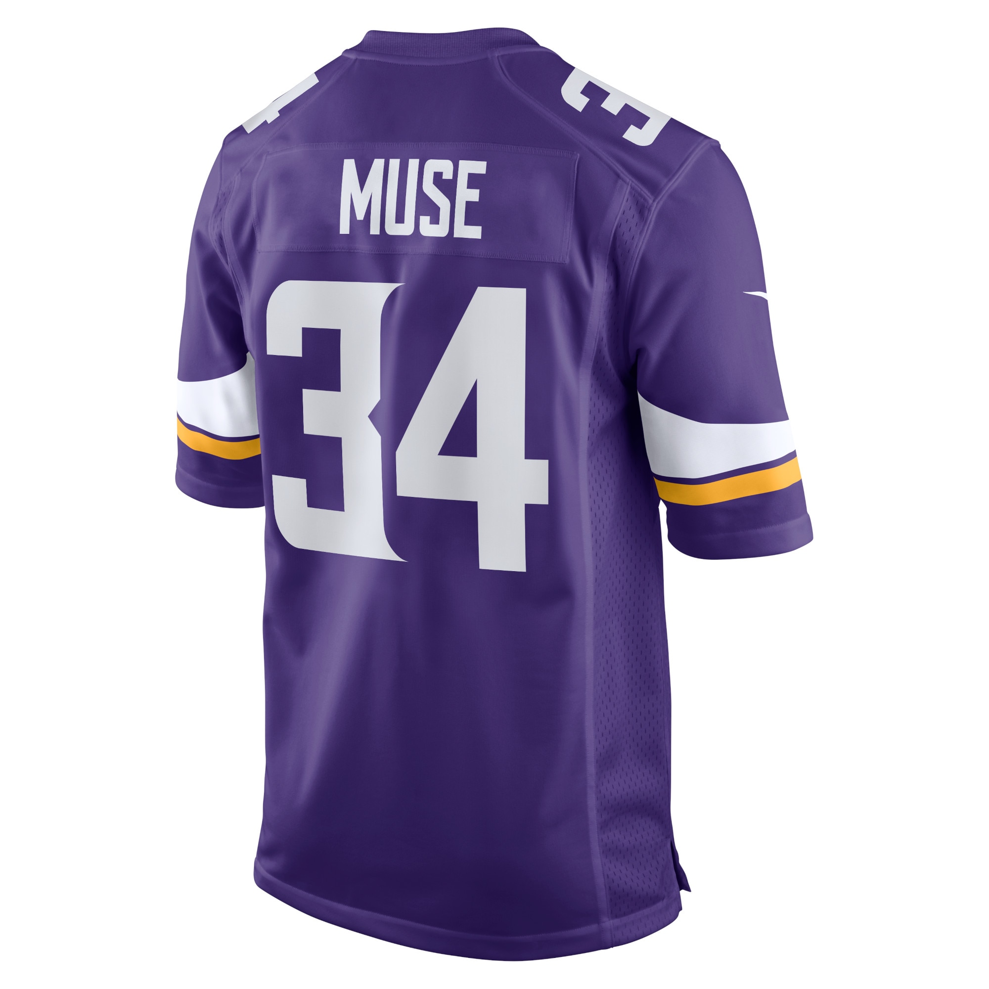 Nick Muse Minnesota Vikings Nike Home Game Player Jersey - Purple - PersonalJerseys