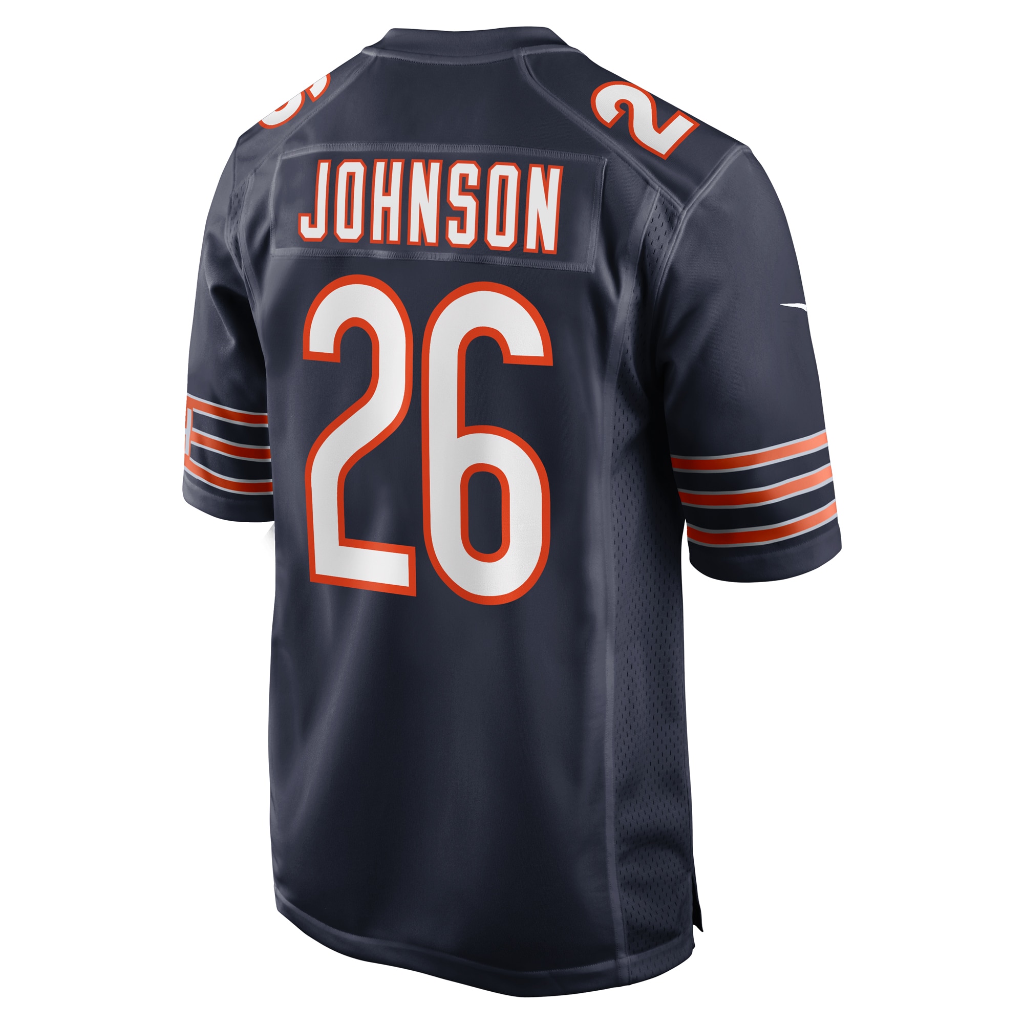 Quindell Johnson Chicago Bears Nike Team Game Jersey -  Navy - PersonalJerseys