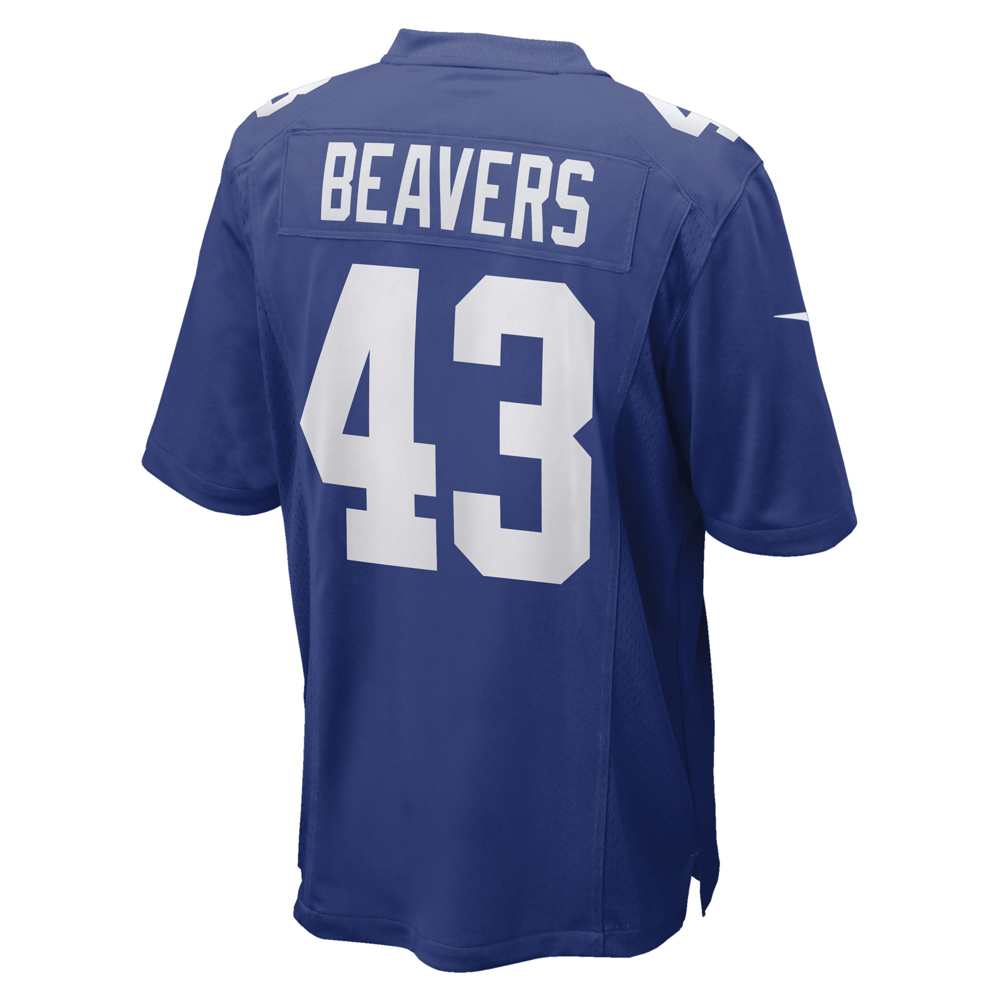 New York Giants Darrian Beavers Royal Game Player Jersey for Youth Women Men - Friend Lounge Store - Shop for All Things Jerseys Sports - PersonalJerseys