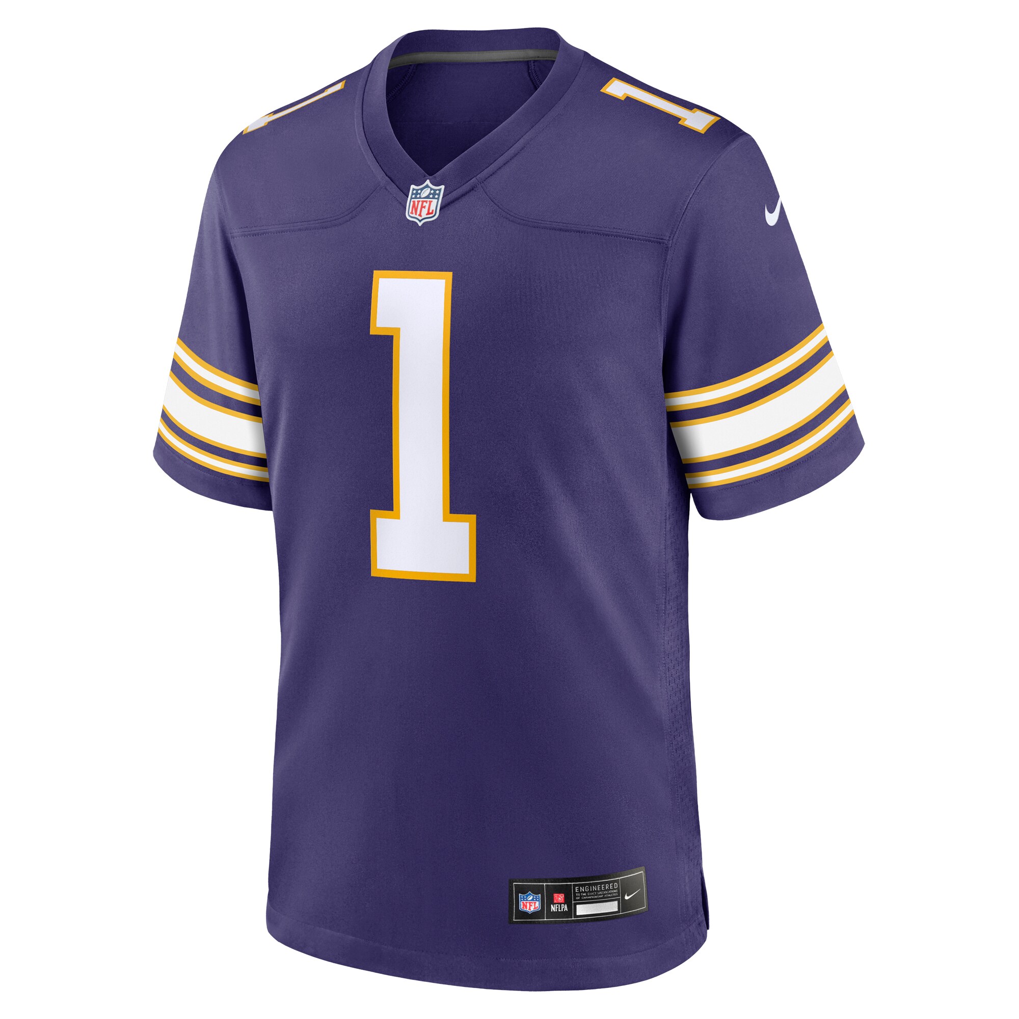 Warren Moon Minnesota Vikings Nike Classic Retired Player Game Jersey - Purple - PersonalJerseys