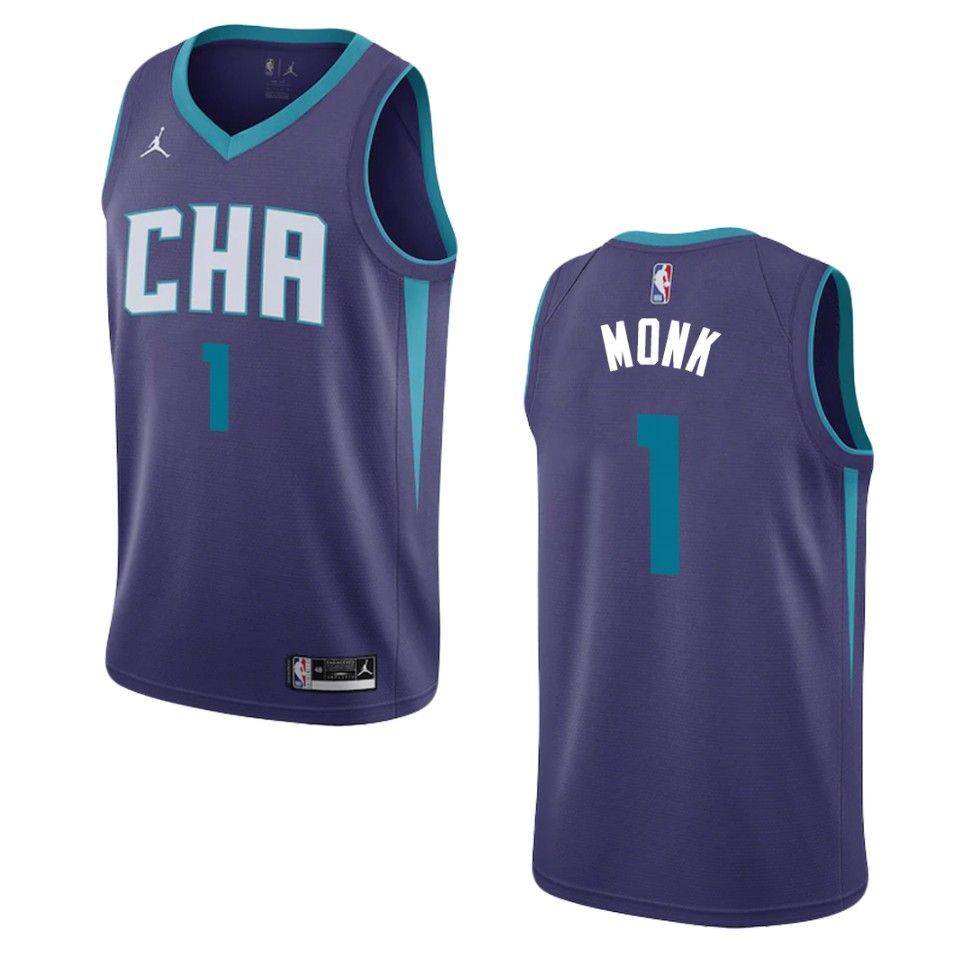 Men's 2019-20 Charlotte Hornets #1 Malik Monk Statement Swingman Jersey - Purple - Friend Lounge Store - Shop for All Things Jerseys Sports - PersonalJerseys