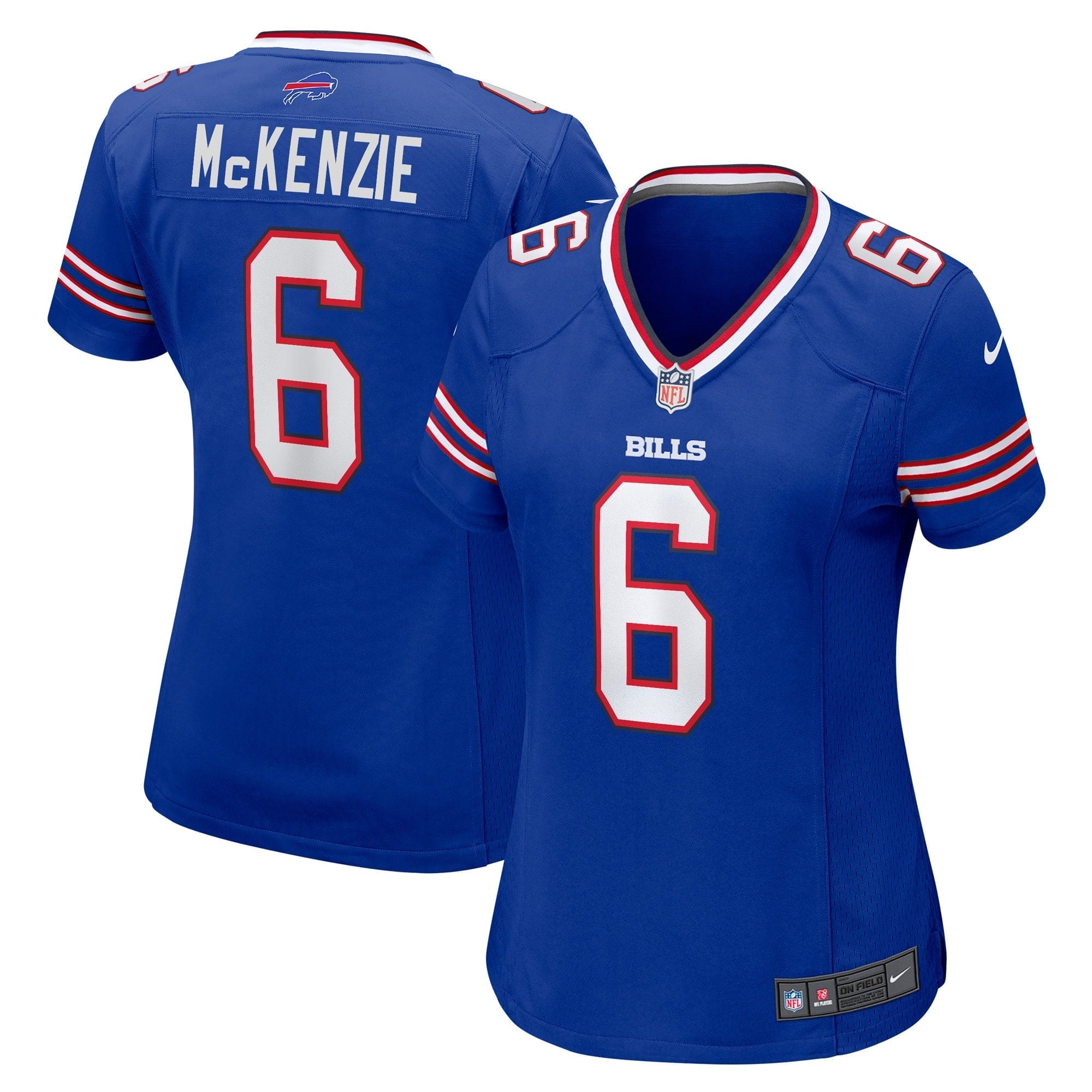 Women's Nike Isaiah McKenzie Royal Buffalo Bills Player Game Jersey - PersonalJerseys