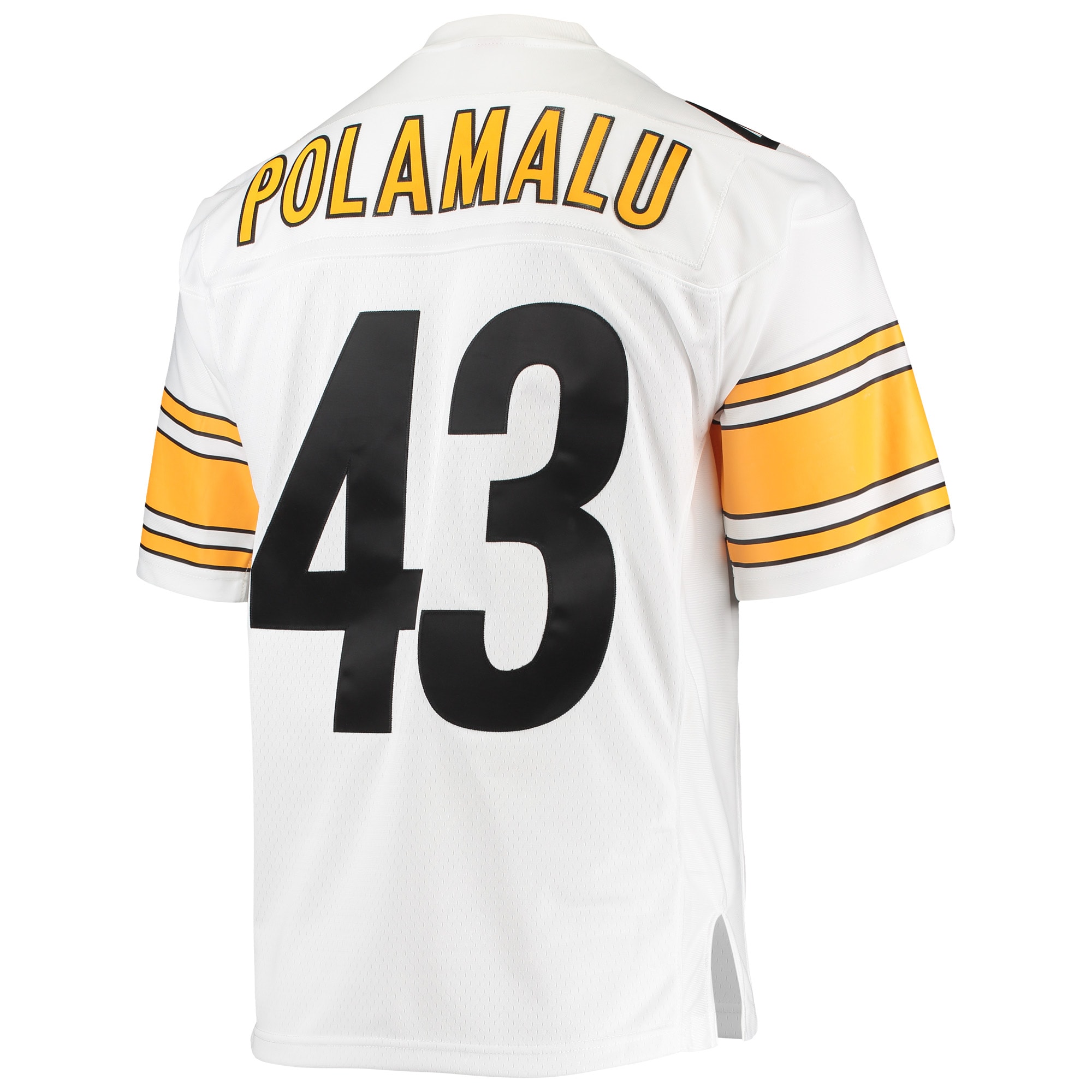Troy Polamalu Pittsburgh Steelers Mitchell & Ness Legacy Replica Jersey - White - PersonalJerseys