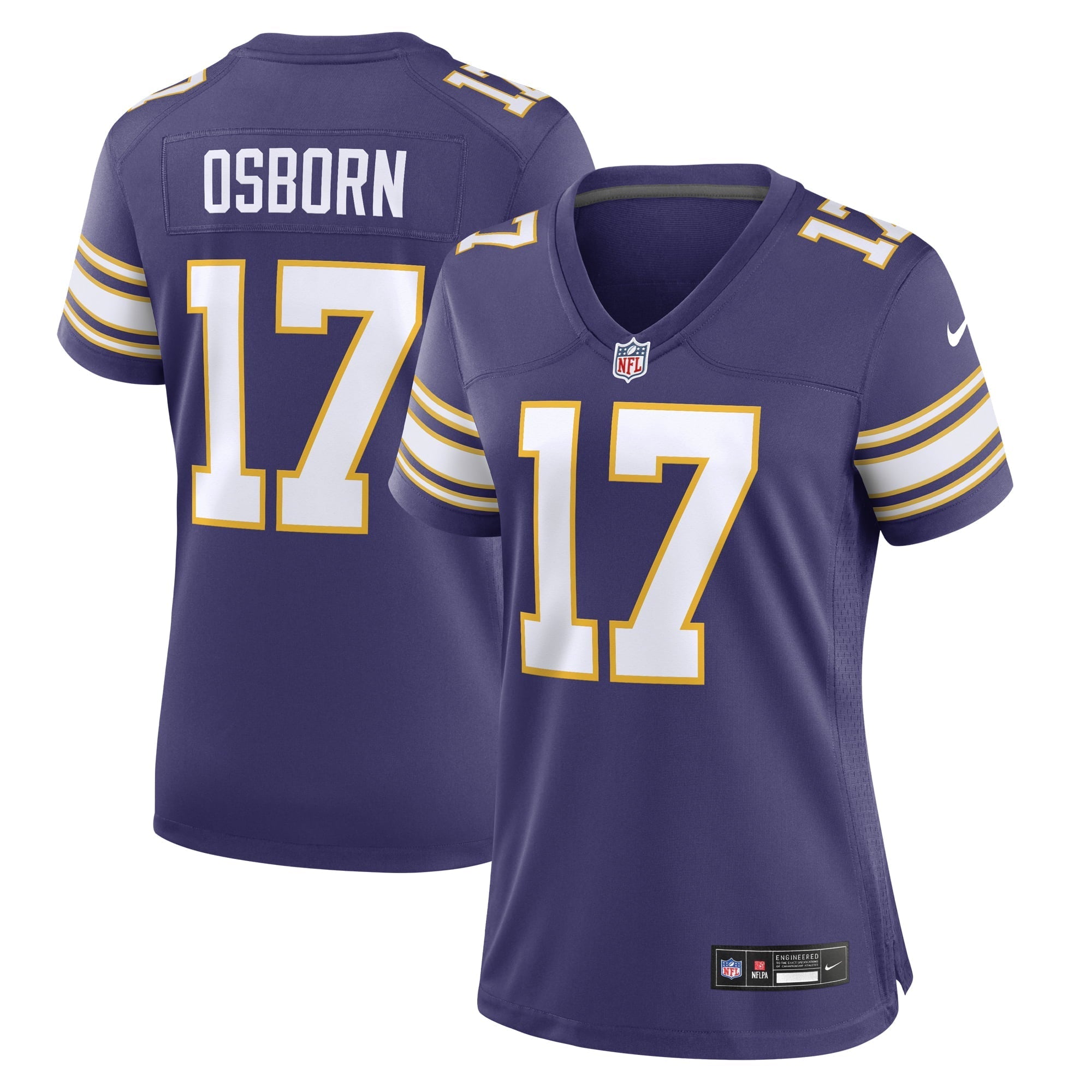 Women's Nike K.J. Osborn Purple Minnesota Vikings Classic Player Game Jersey - PersonalJerseys