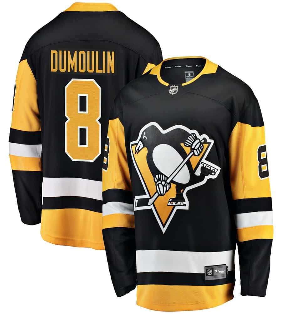 Brian Dumoulin Pittsburgh Penguins Home Breakaway Player Jersey - Black - Friend Lounge Store - Shop for All Things Jerseys Sports - PersonalJerseys