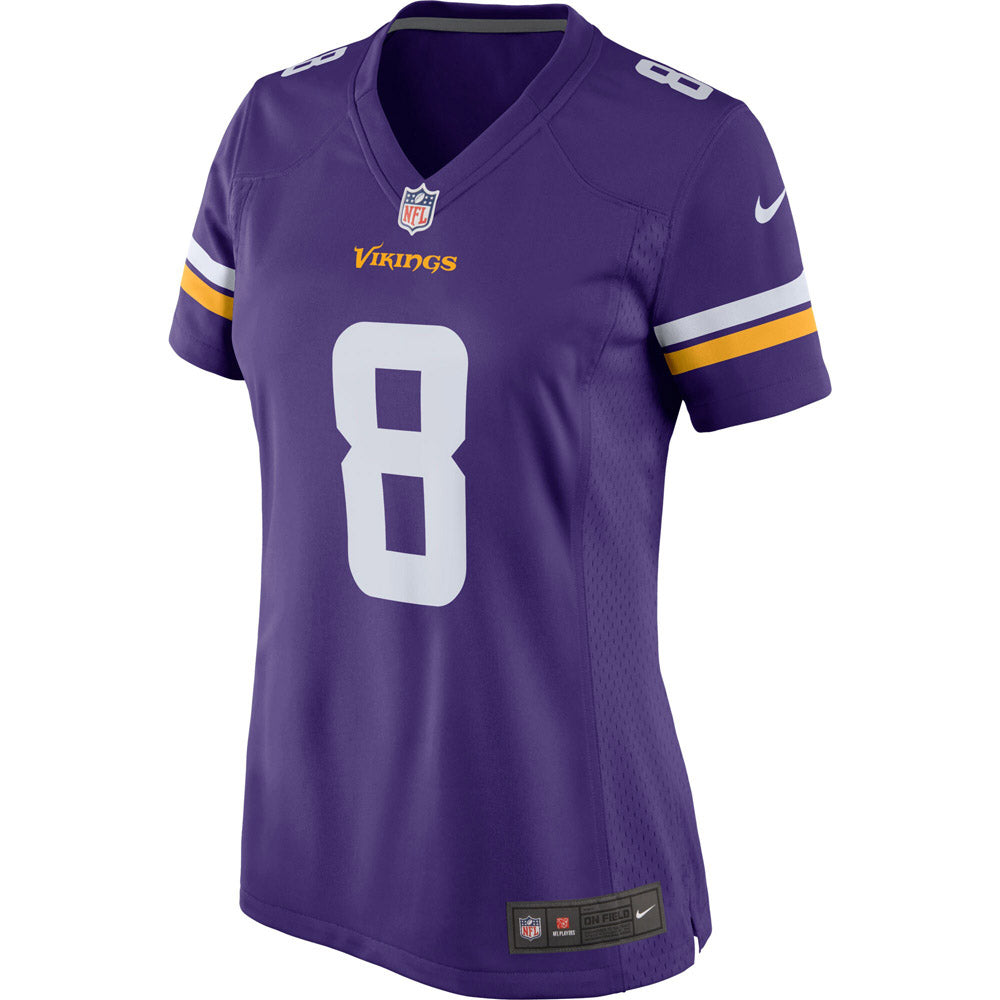 Women's Minnesota Vikings Kirk Cousins Game Player Jersey Purple - Sports Wear Jersey - PersonalJerseys