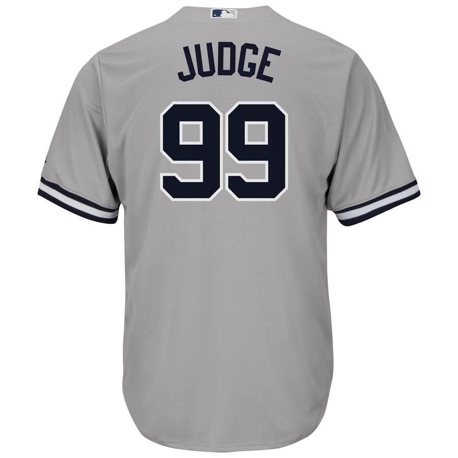 Aaron Judge New York Yankees Majestic Road Cool Base Player Jersey - Gray - Friend Lounge Store - Shop for All Things Jerseys Sports - PersonalJerseys