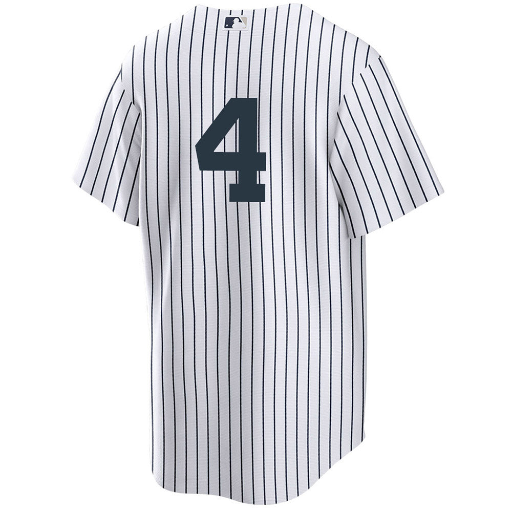 Youth New York Yankees Lou Gehrig Replica Home Jersey - White - Sports Wear Jersey - PersonalJerseys