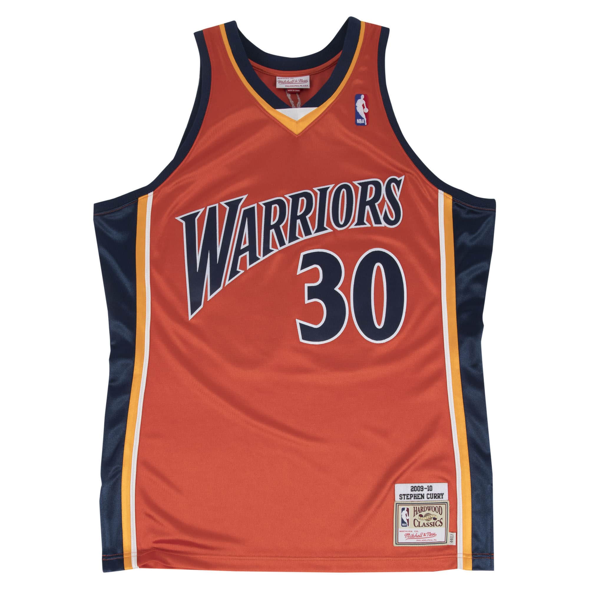 Authentic Jersey Golden State Warriors 2009-10 Stephen Curry - PersonalJerseys