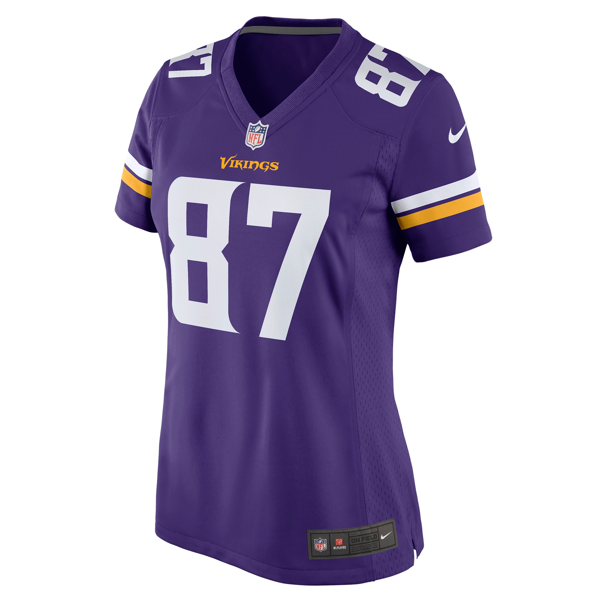 T.J. Hockenson Minnesota Vikings Nike Women's Game Player Jersey - Purple - PersonalJerseys