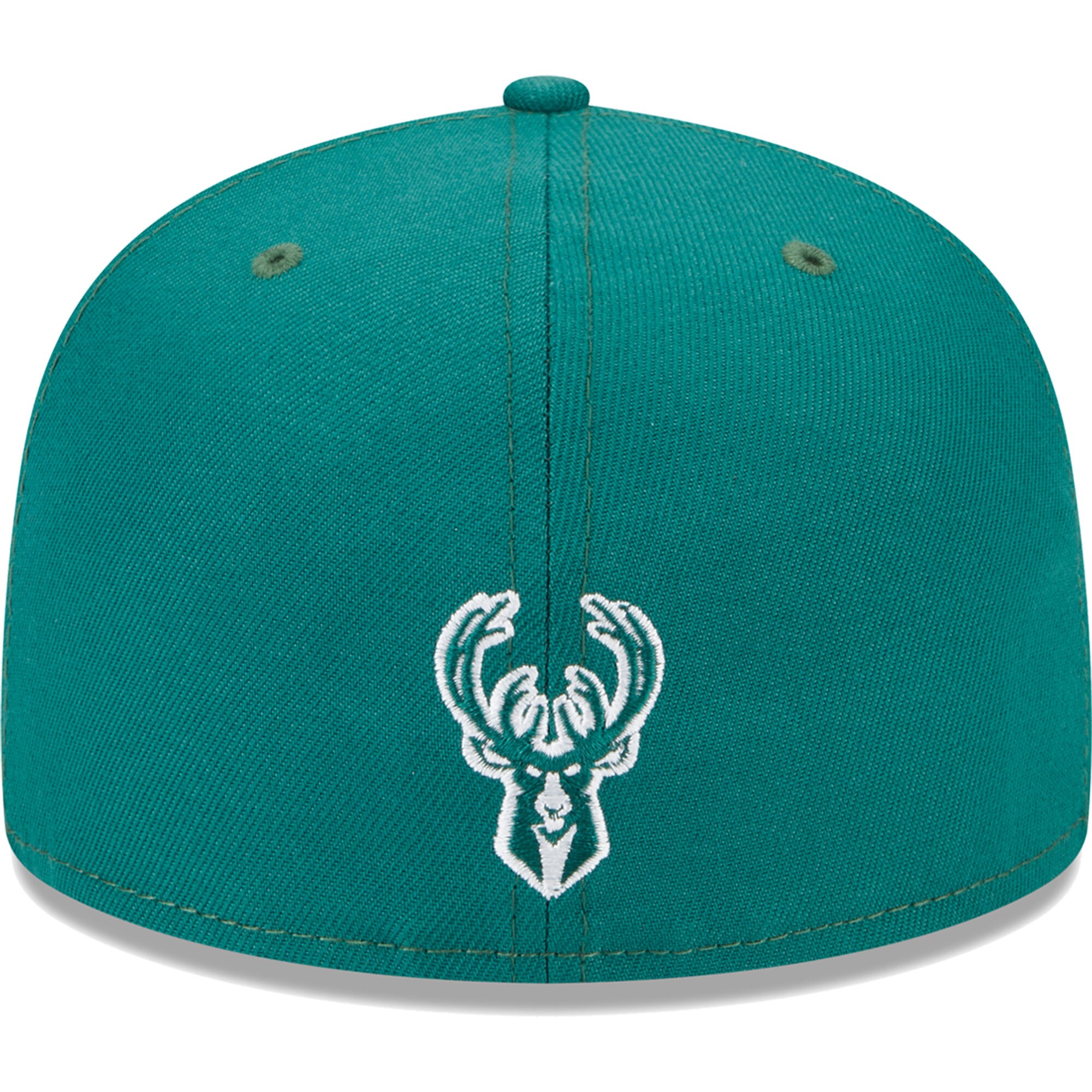 Milwaukee Bucks New Era Script 59FIFTY Fitted Hat - Augusta Green - PersonalJerseys