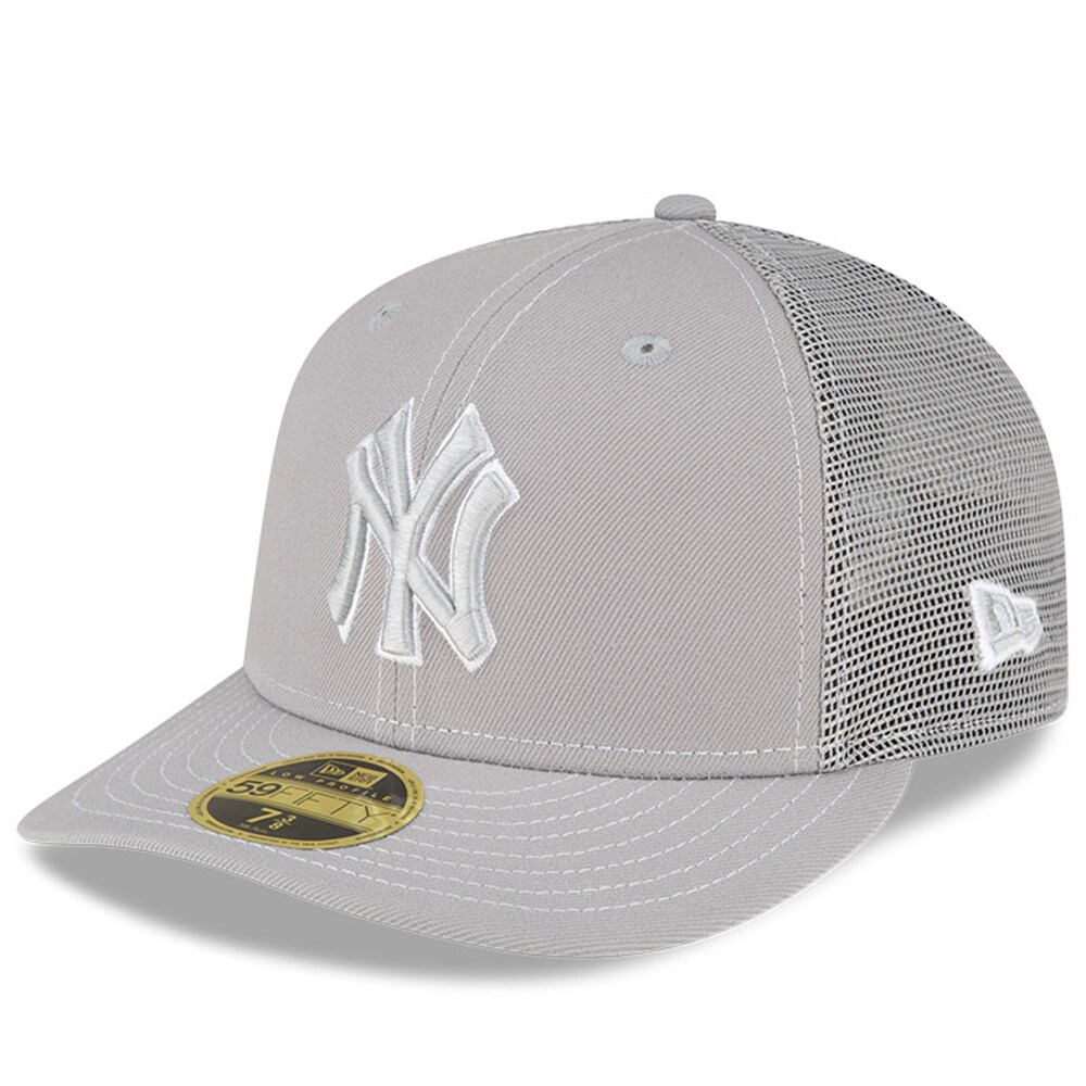 New York Yankees New Era 2023 On-Field Batting Practice Low Profile 59FIFTY Fitted Hat - Gray - PersonalJerseys