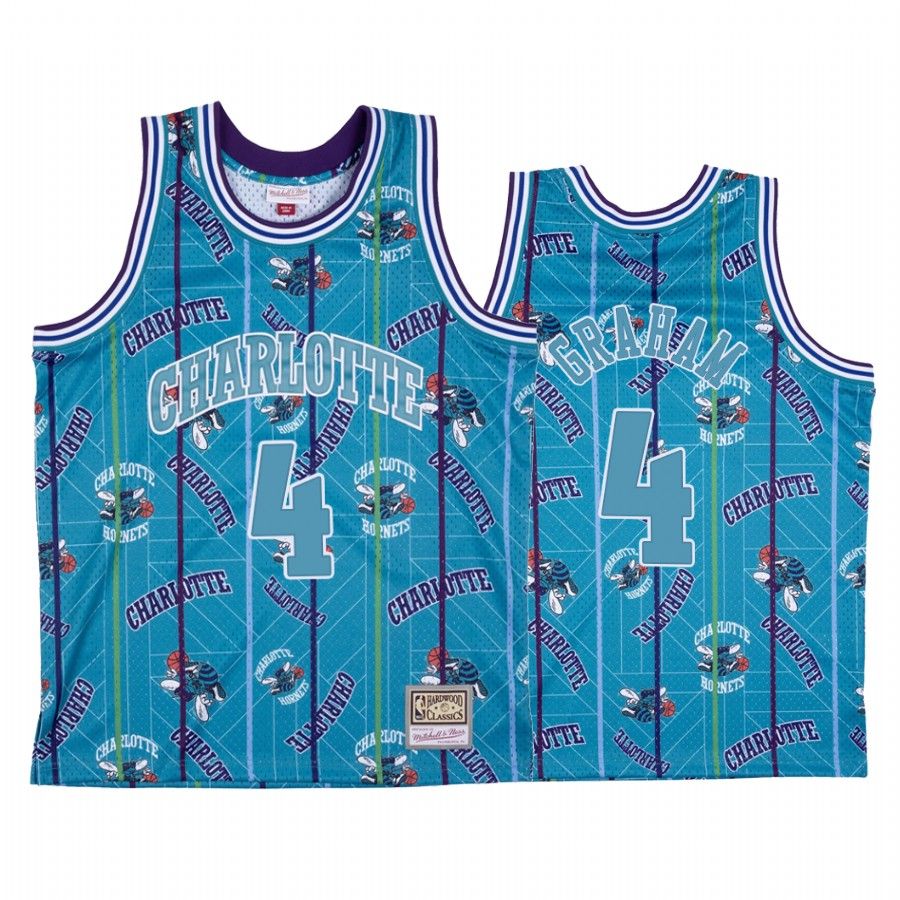 Devonte' Graham #4 Charlotte Hornets Blue Tear Up Pack Jersey - Friend Lounge Store - Shop for All Things Jerseys Sports - PersonalJerseys