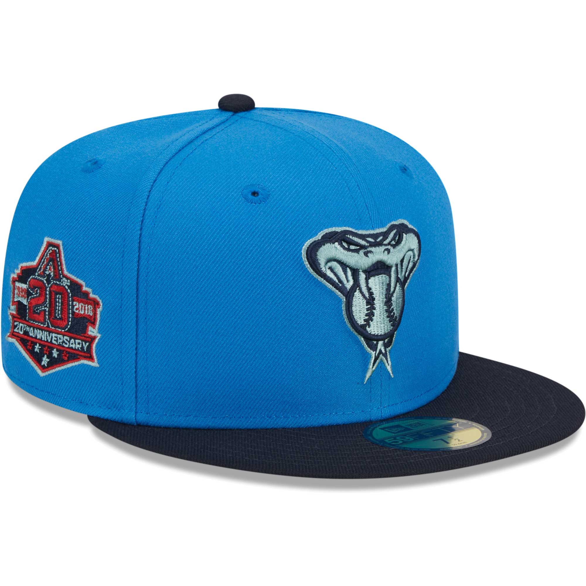 Arizona Diamondbacks New Era 59FIFTY Fitted Hat - Royal - PersonalJerseys