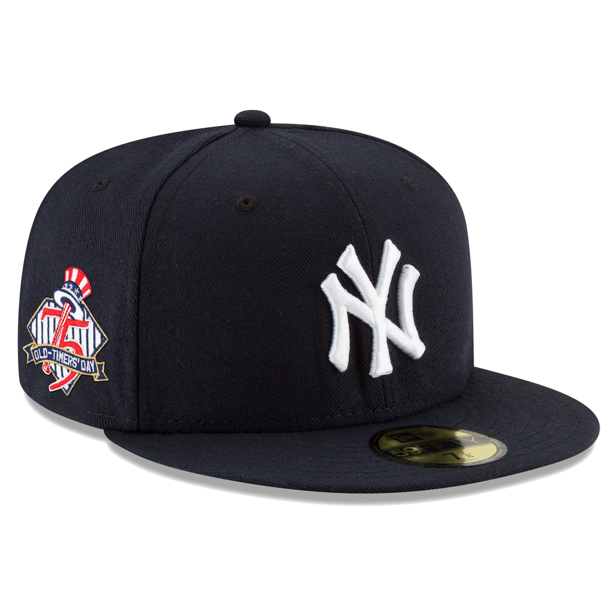 New York Yankees New Era 2023 75th Old-Timers' Day Authentic Collection On-Field 59FIFTY Fitted Hat - Navy - PersonalJerseys