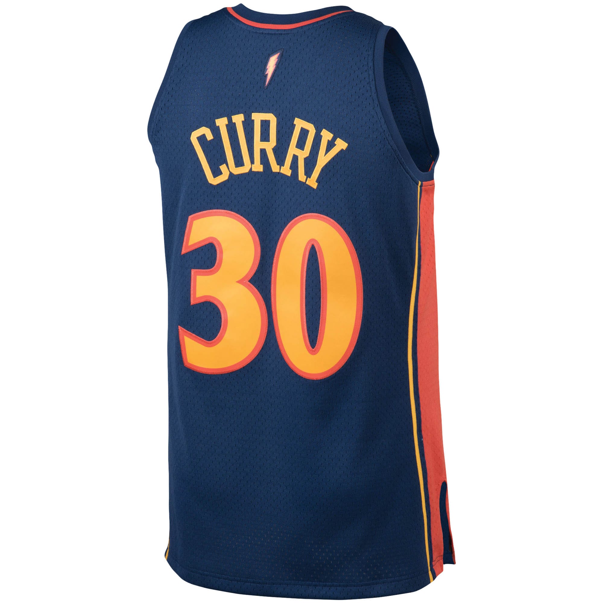 Stephen Curry Golden State Warriors Mitchell & Ness Big & Tall Hardwood Classics Jersey - Navy - PersonalJerseys