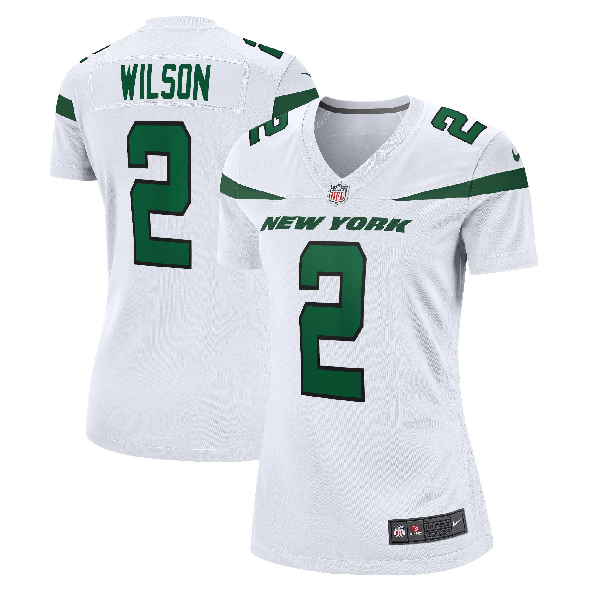 Zach Wilson New York Jets Nike Women's Player Jersey - White - PersonalJerseys