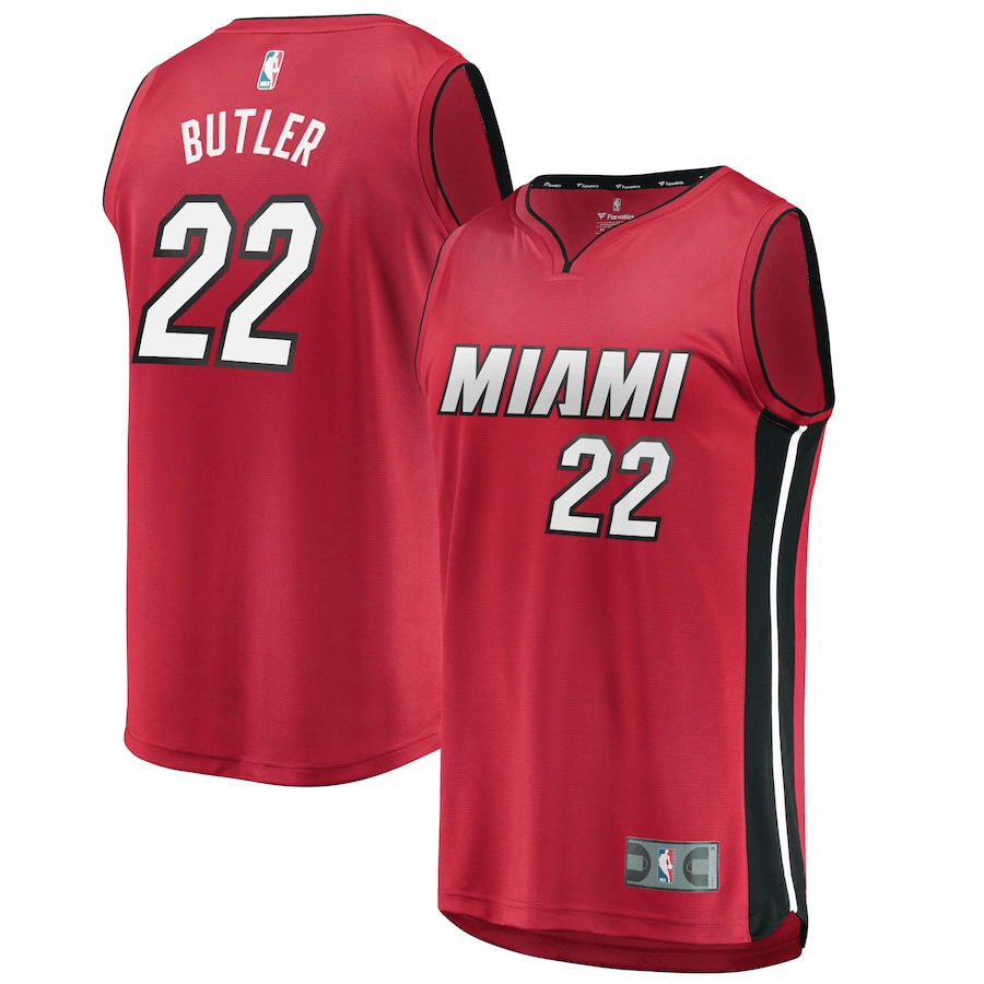 Jimmy Butler Miami Heat Branded Fast Break Jersey Red - Statement Edition - Friend Lounge Store - Shop for All Things Jerseys Sports - PersonalJerseys