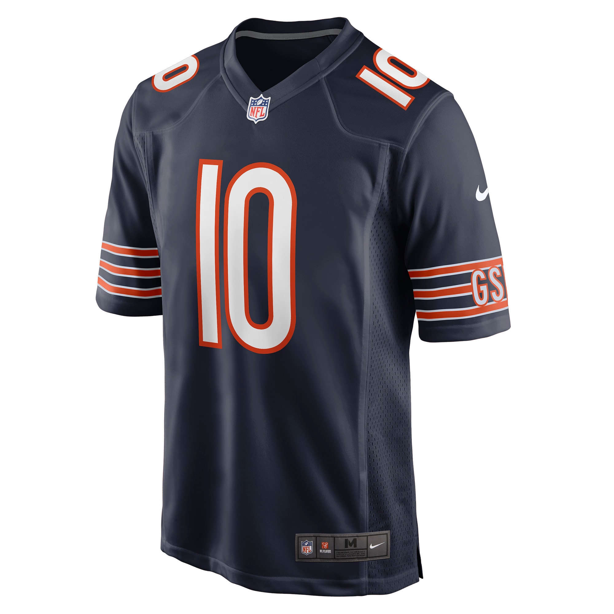 Chase Claypool Chicago Bears Nike Game Player Jersey - Navy - PersonalJerseys