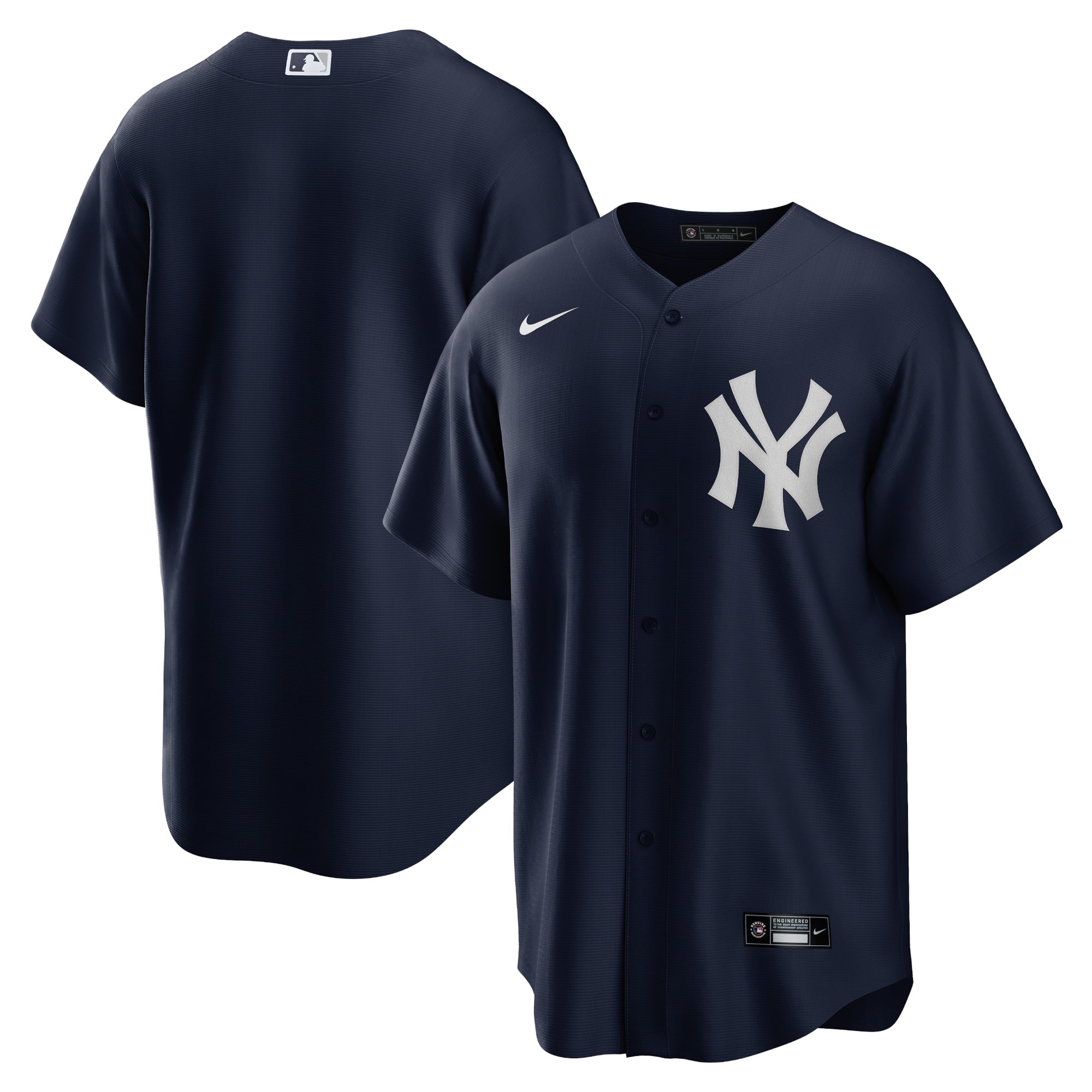 Men's Nike Navy New York Yankees Alternate Replica Team Jersey - PersonalJerseys