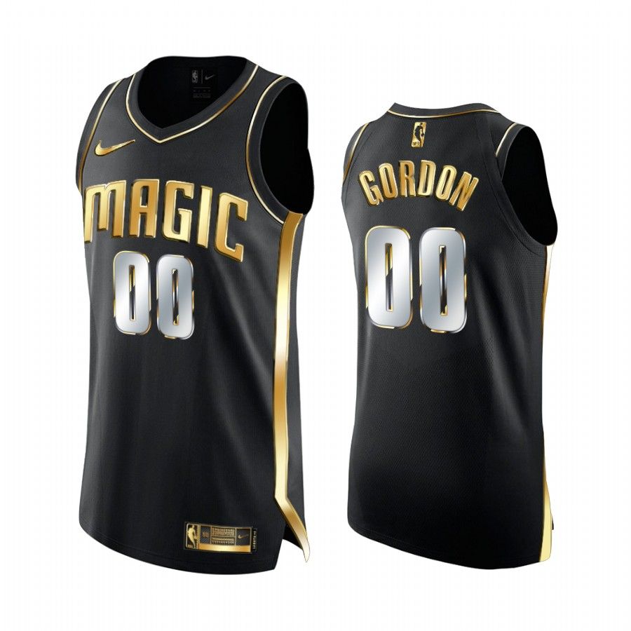 Aaron Gordon Orlando Magic 2020-21 Black Golden Edition Jersey Limited - Friend Lounge Store - Shop for All Things Jerseys Sports - PersonalJerseys