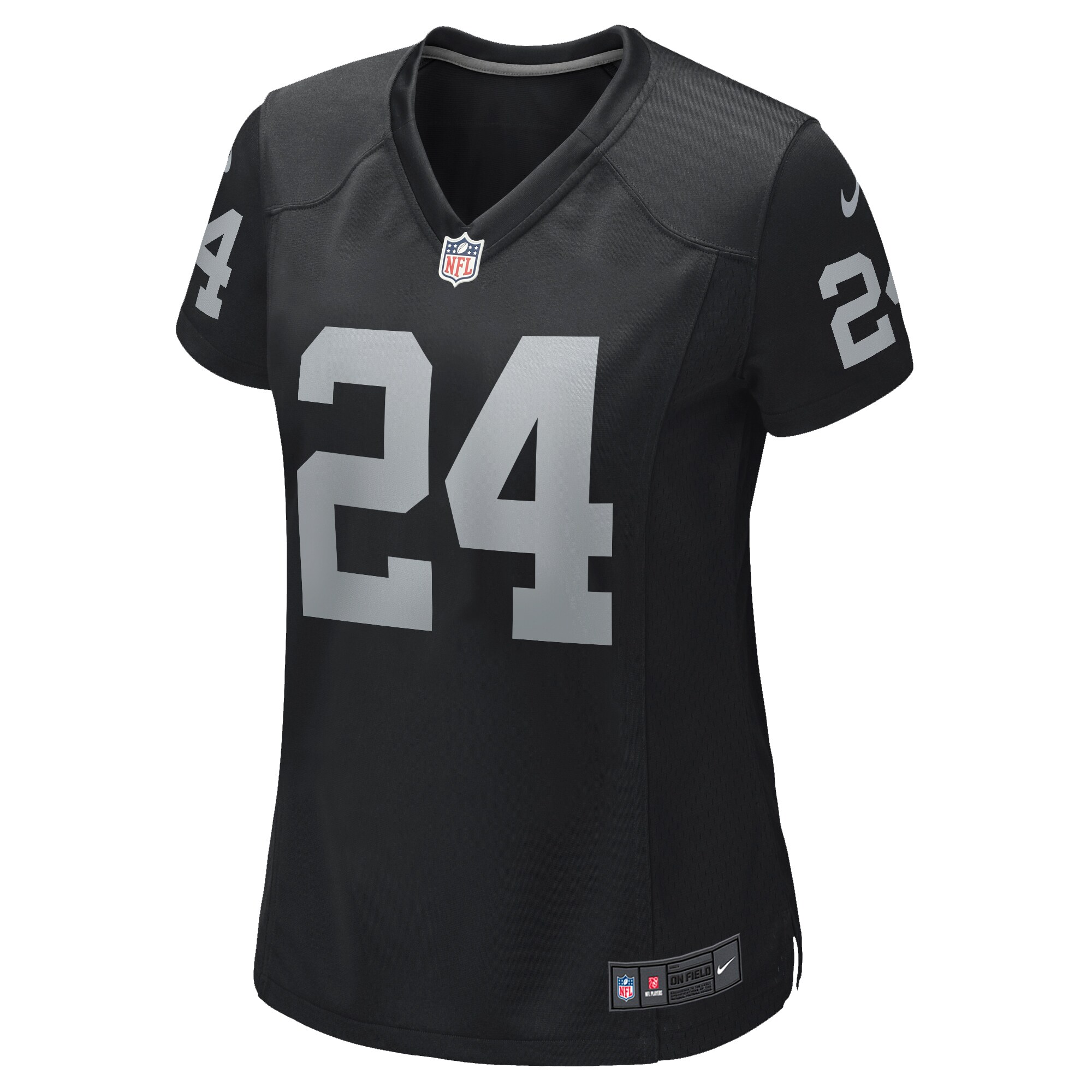 Willie Brown Las Vegas Raiders Nike Women's Game Retired Player Jersey - Black - PersonalJerseys