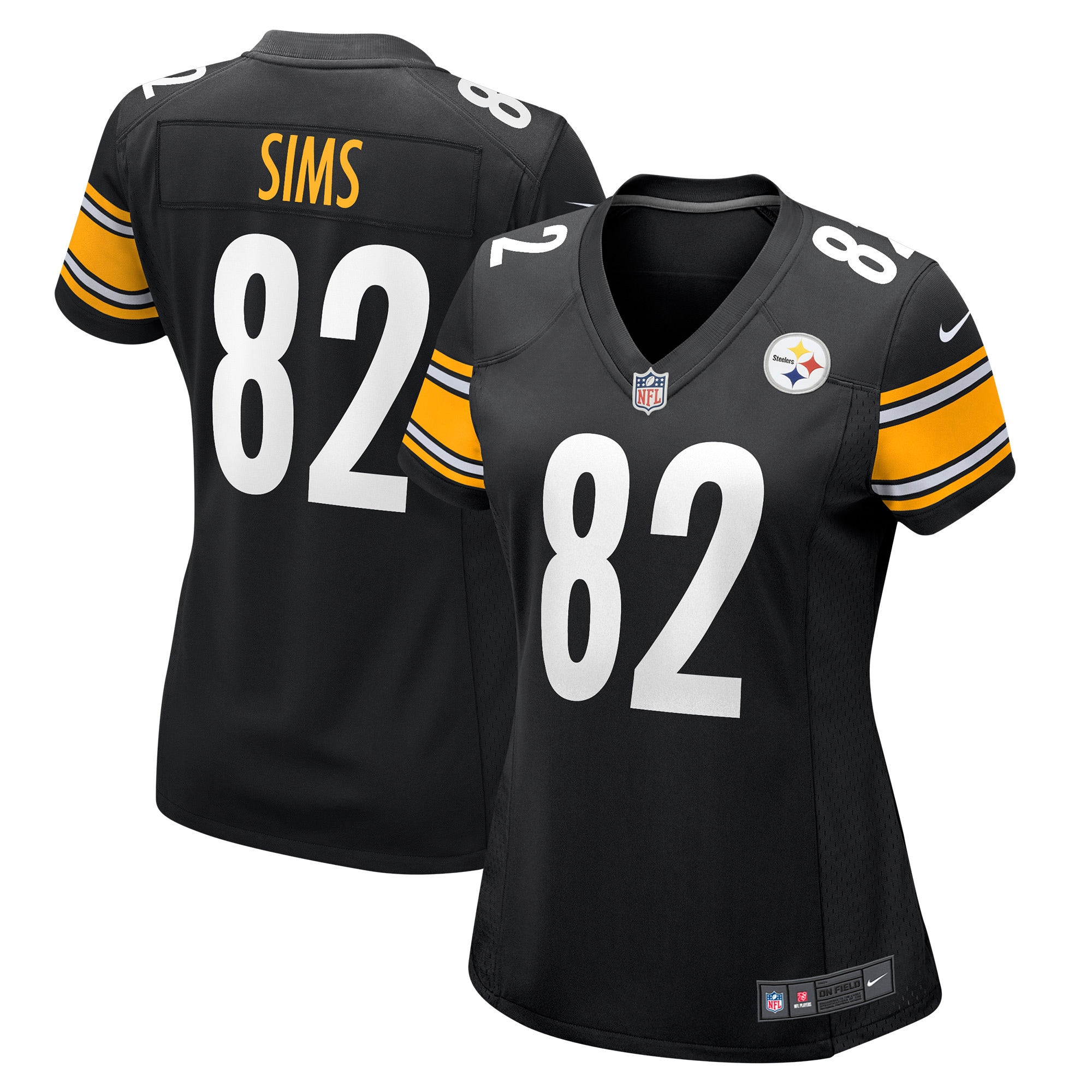 Steven Sims Pittsburgh Steelers Nike Women's Game Jersey - Black - PersonalJerseys