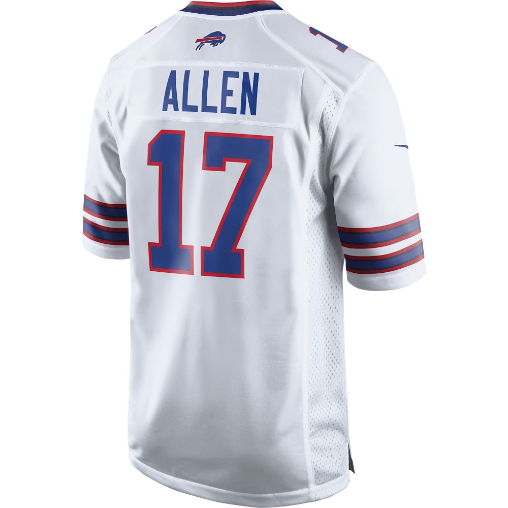 Men's Nike Josh Allen White Buffalo Bills Game Player Jersey - PersonalJerseys