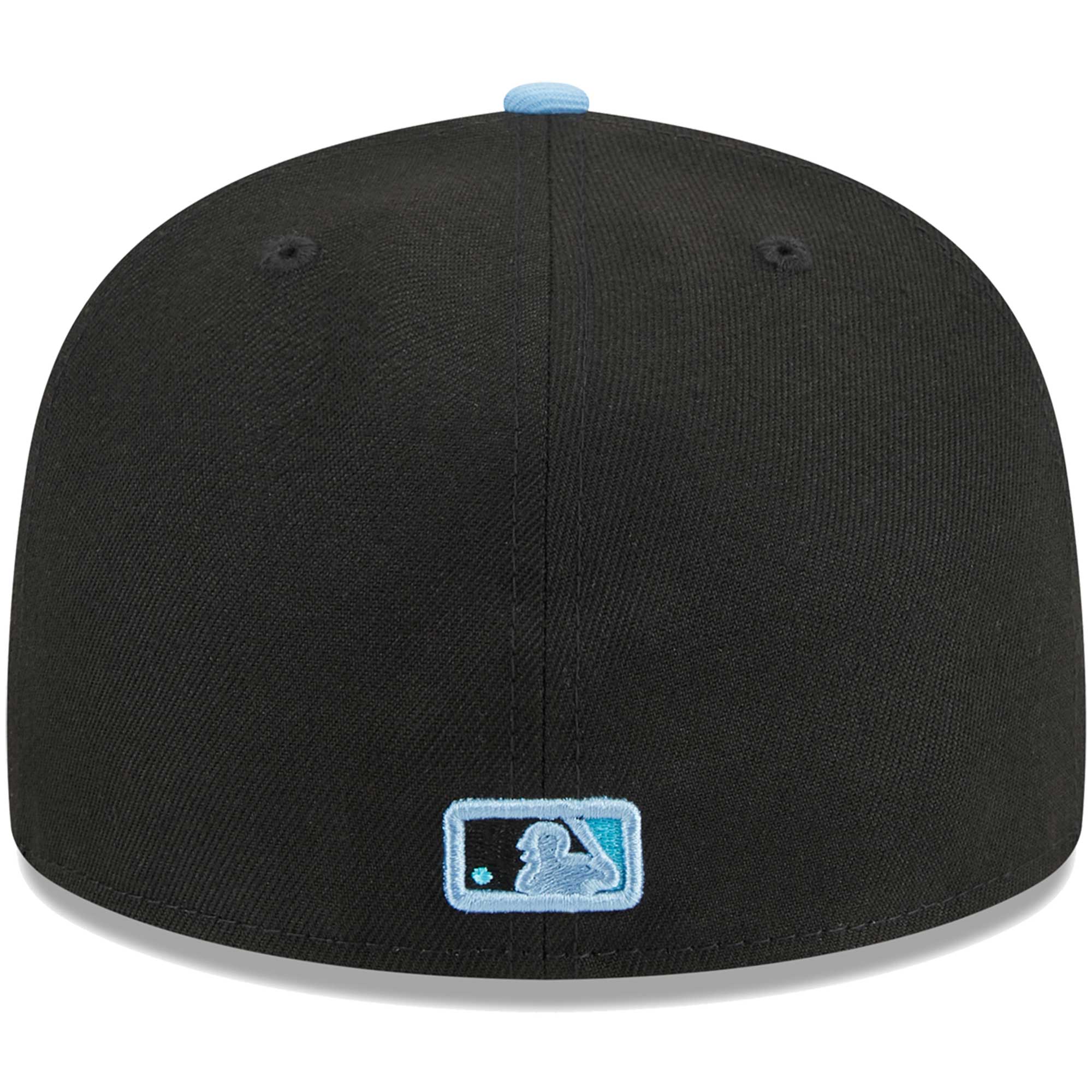 Arizona Diamondbacks New Era Pastel Undervisor 59FIFTY Fitted Hat - Black - PersonalJerseys