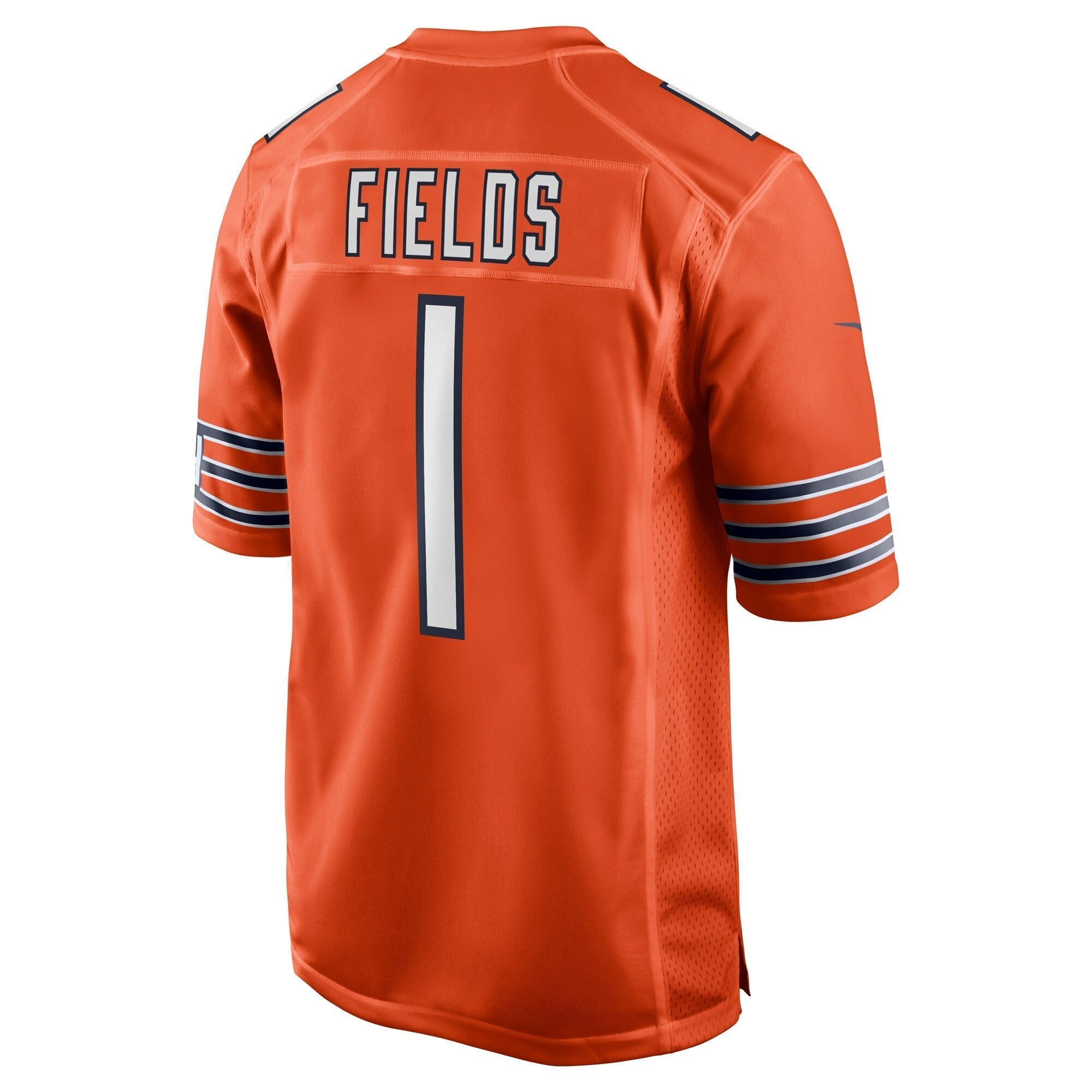Justin Fields Chicago Bears Nike Orange Alternate Game Replica Jersey - PersonalJerseys