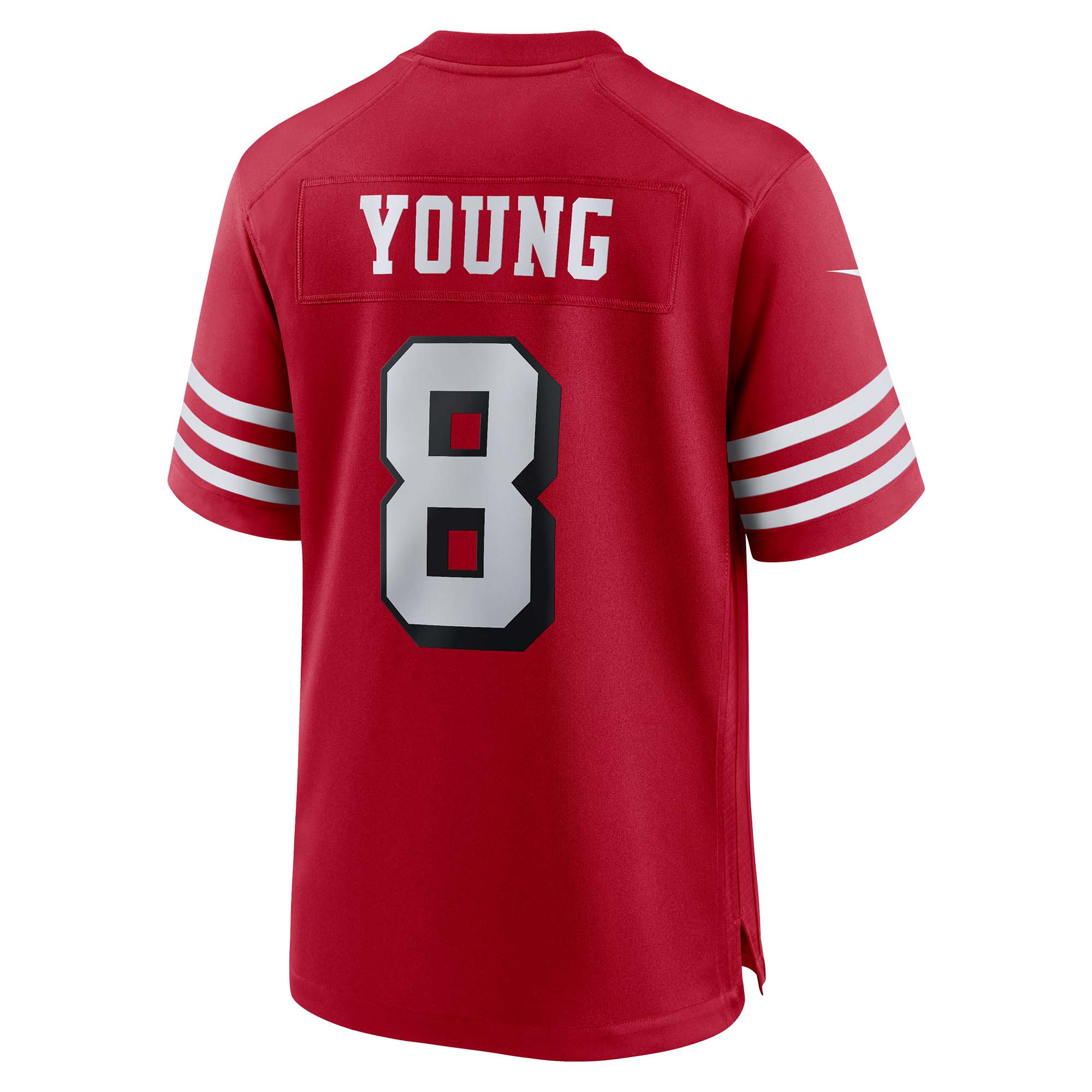 San Francisco 49ers Steve Young Scarlet Retired Alternate Game Jersey for Youth Women Men - Friend Lounge Store - Shop for All Things Jerseys Sports - PersonalJerseys