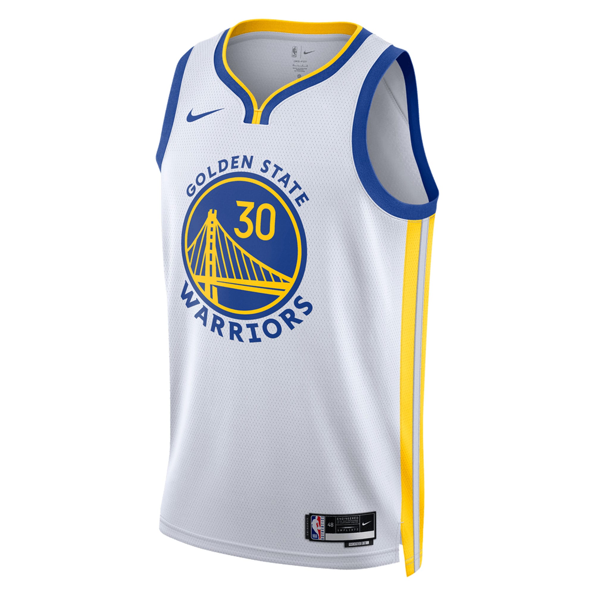 Stephen Curry Golden State Warriors Nike Unisex Swingman Jersey - Association Edition - White - PersonalJerseys