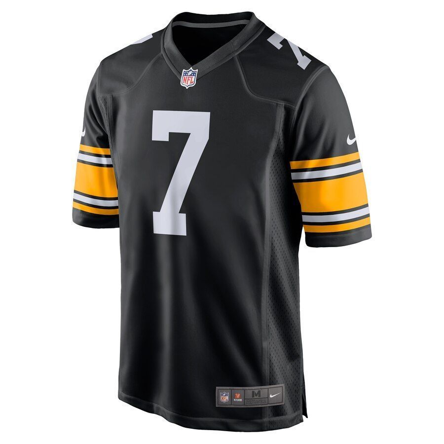Ben Roethlisberger Pittsburgh Steelers Alternate Game Jersey - Black - Friend Lounge Store - Shop for All Things Jerseys Sports - PersonalJerseys
