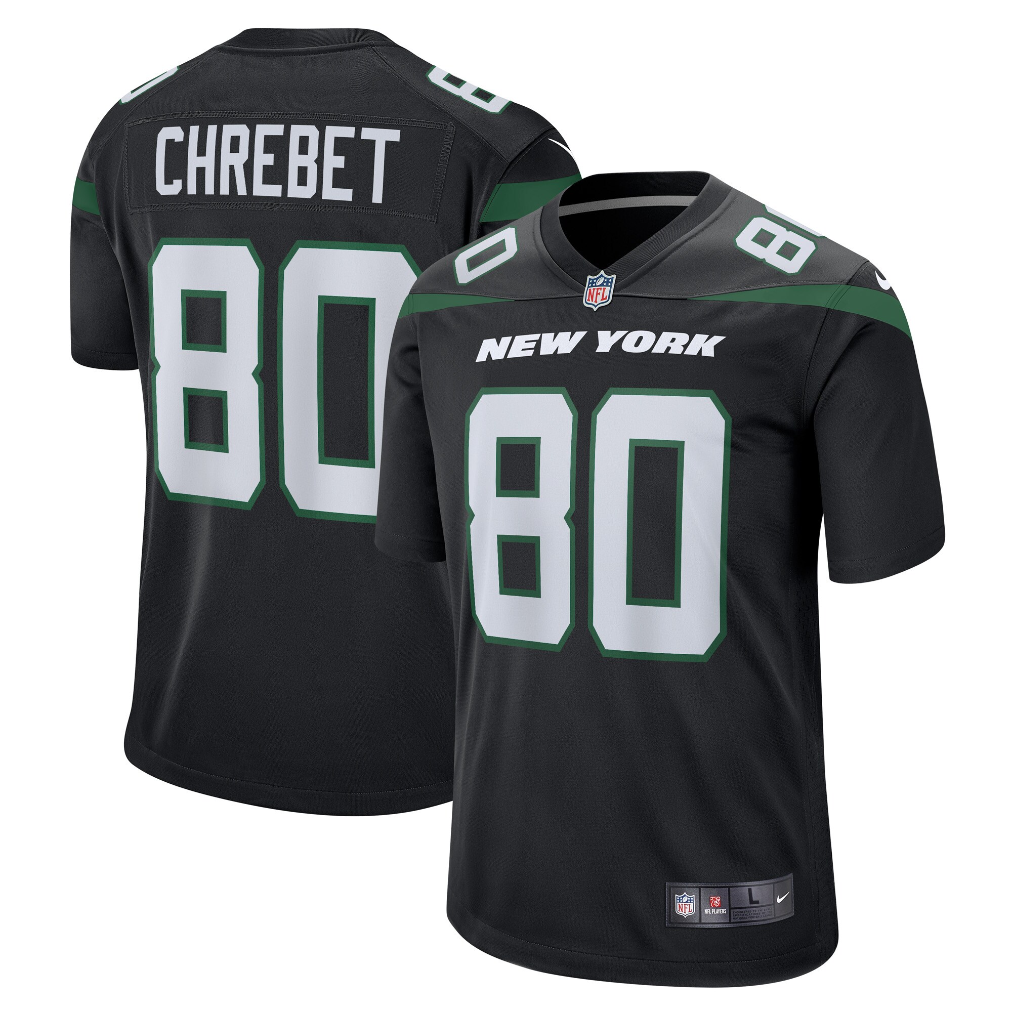 New York Jets Wayne Chrebet Black Retired Player Jersey for Youth Women Men - Friend Lounge Store - Shop for All Things Jerseys Sports - PersonalJerseys