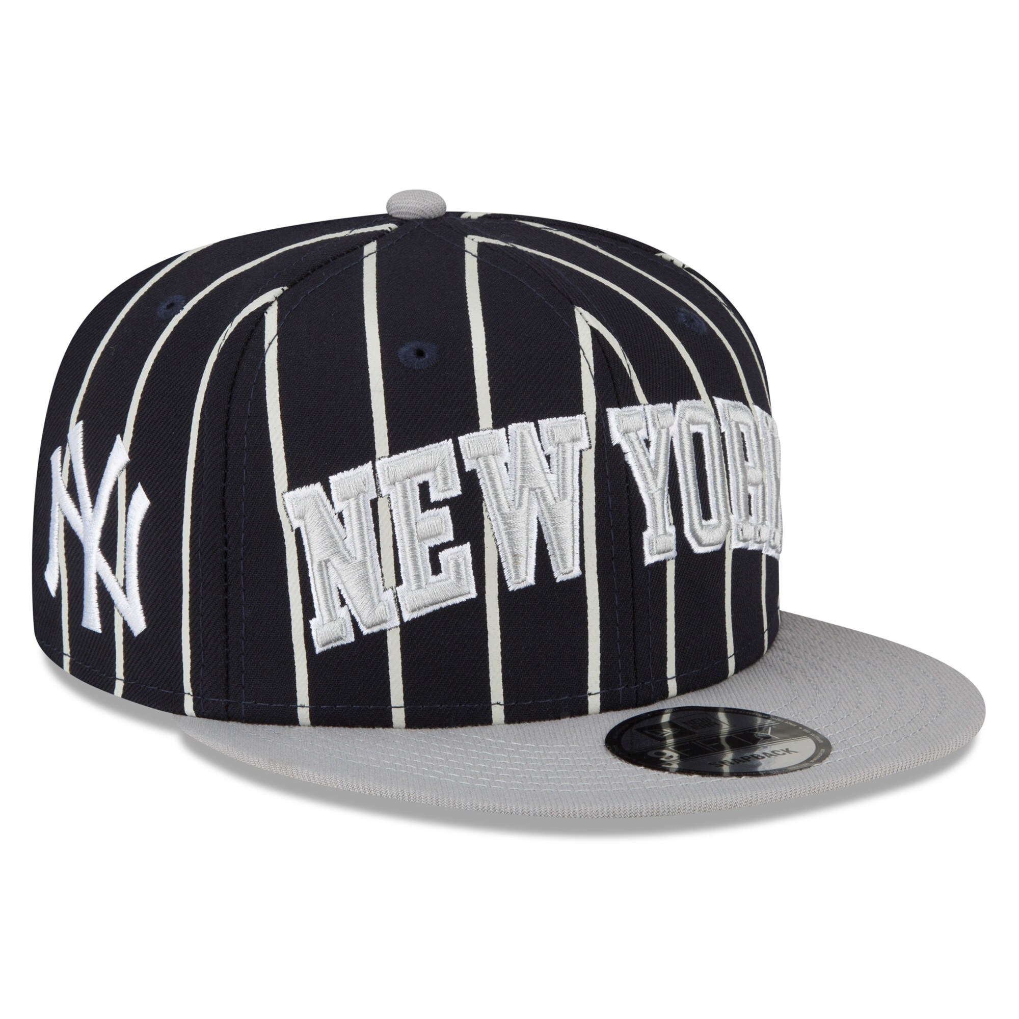 New York Yankees New Era City Arch 9FIFTY Snapback Hat - Navy/Gray - PersonalJerseys