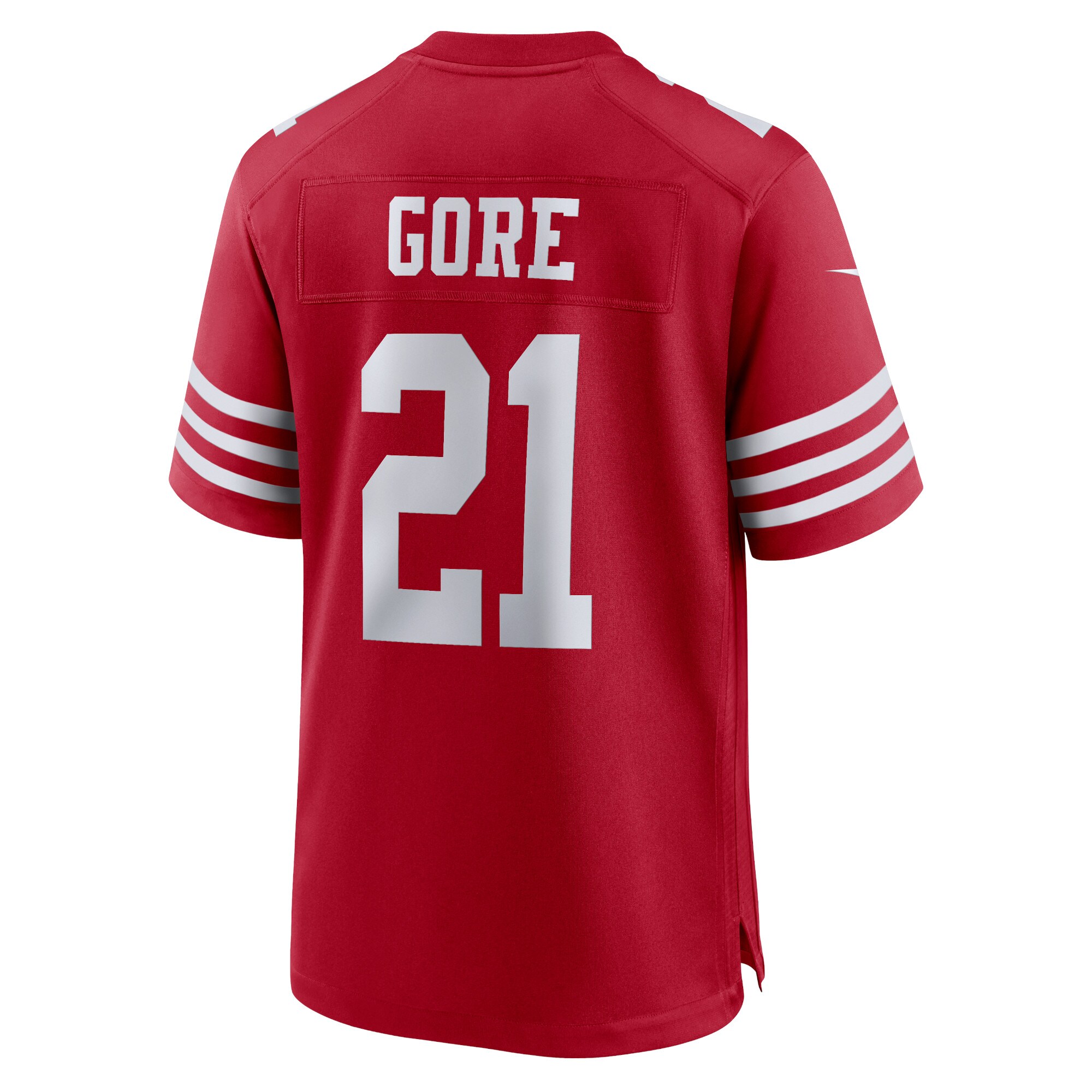Frank Gore San Francisco 49ers Nike Retired Player Game Jersey - Scarlet - PersonalJerseys