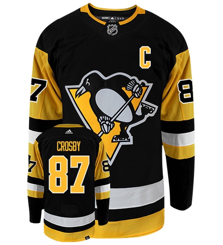 Sidney Crosby Pittsburgh Penguins Adidas Primegreen Authentic NHL Hockey Jersey - PersonalJerseys