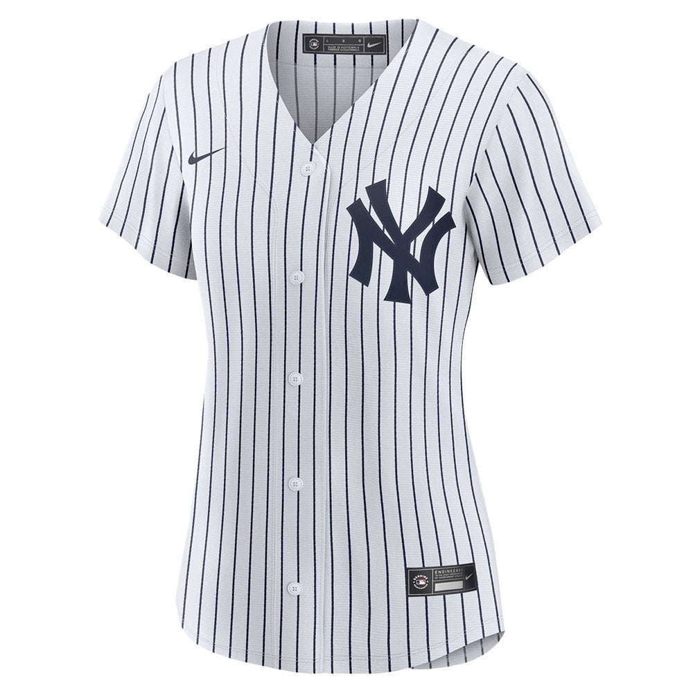 Women's New York Yankees Mariano Rivera Replica Home Jersey - White - PersonalJerseys