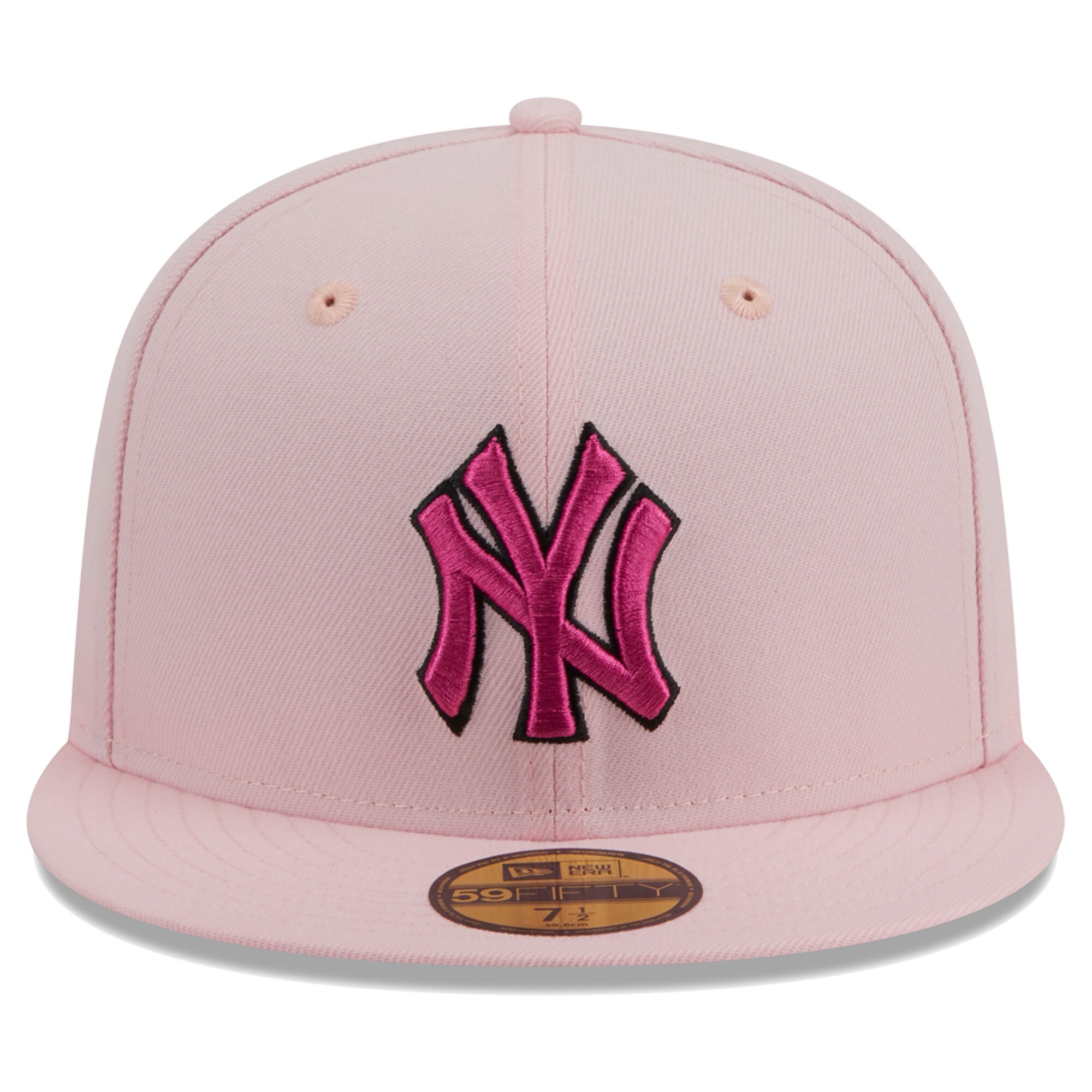 New York Yankees New Era 2009 MLB World Series 59FIFTY Fitted Hat - Pink - PersonalJerseys