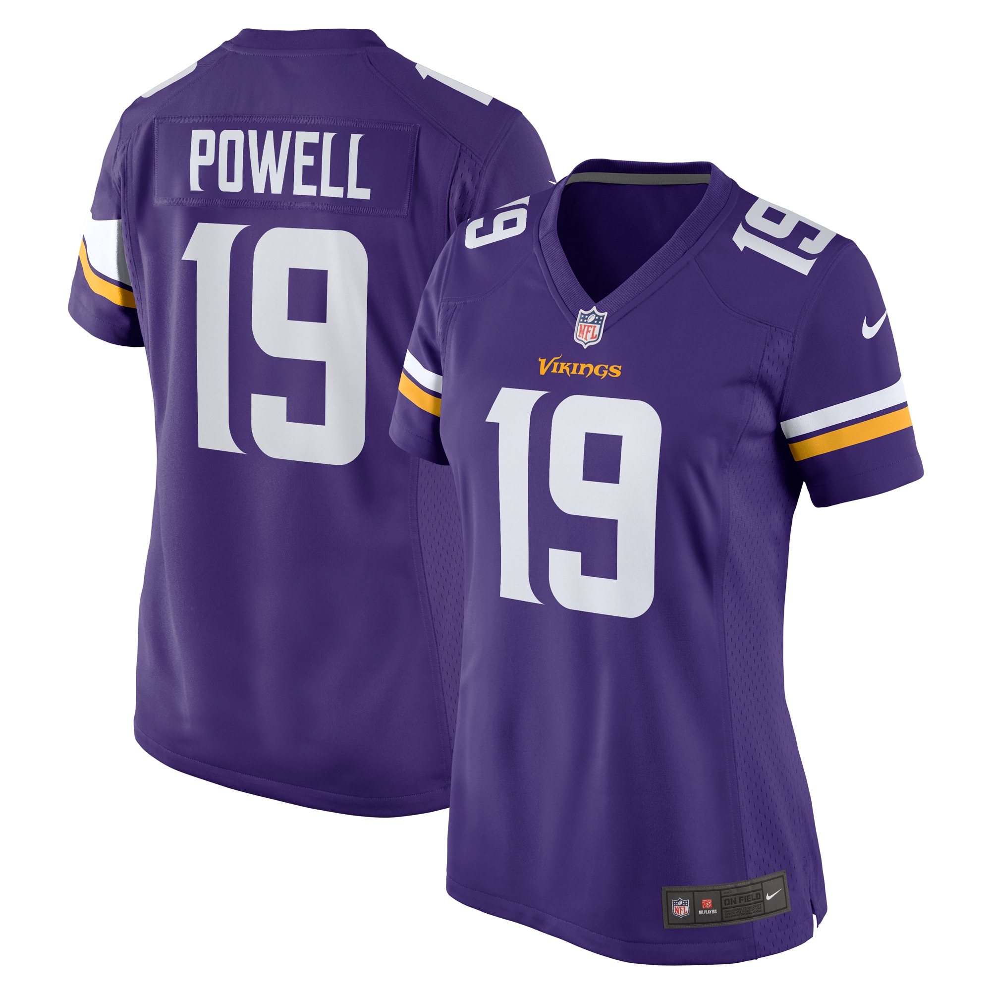 Brandon Powell Minnesota Vikings Nike Women's Game Jersey - Purple - PersonalJerseys