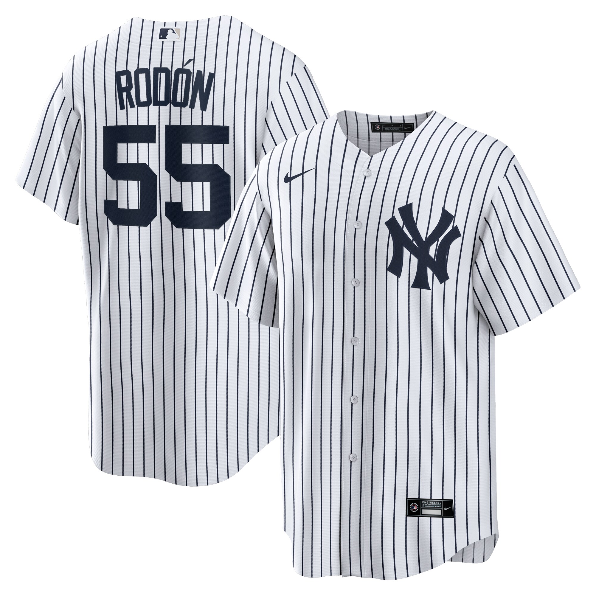 Carlos Rodon New York Yankees Nike Home Official Player Jersey - White/Navy - PersonalJerseys