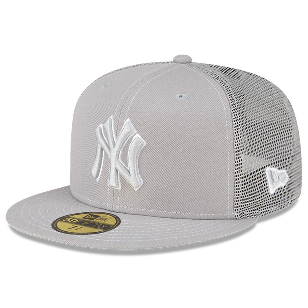 New York Yankees New Era 2023 On-Field Batting Practice 59FIFTY Fitted Hat - Gray - PersonalJerseys