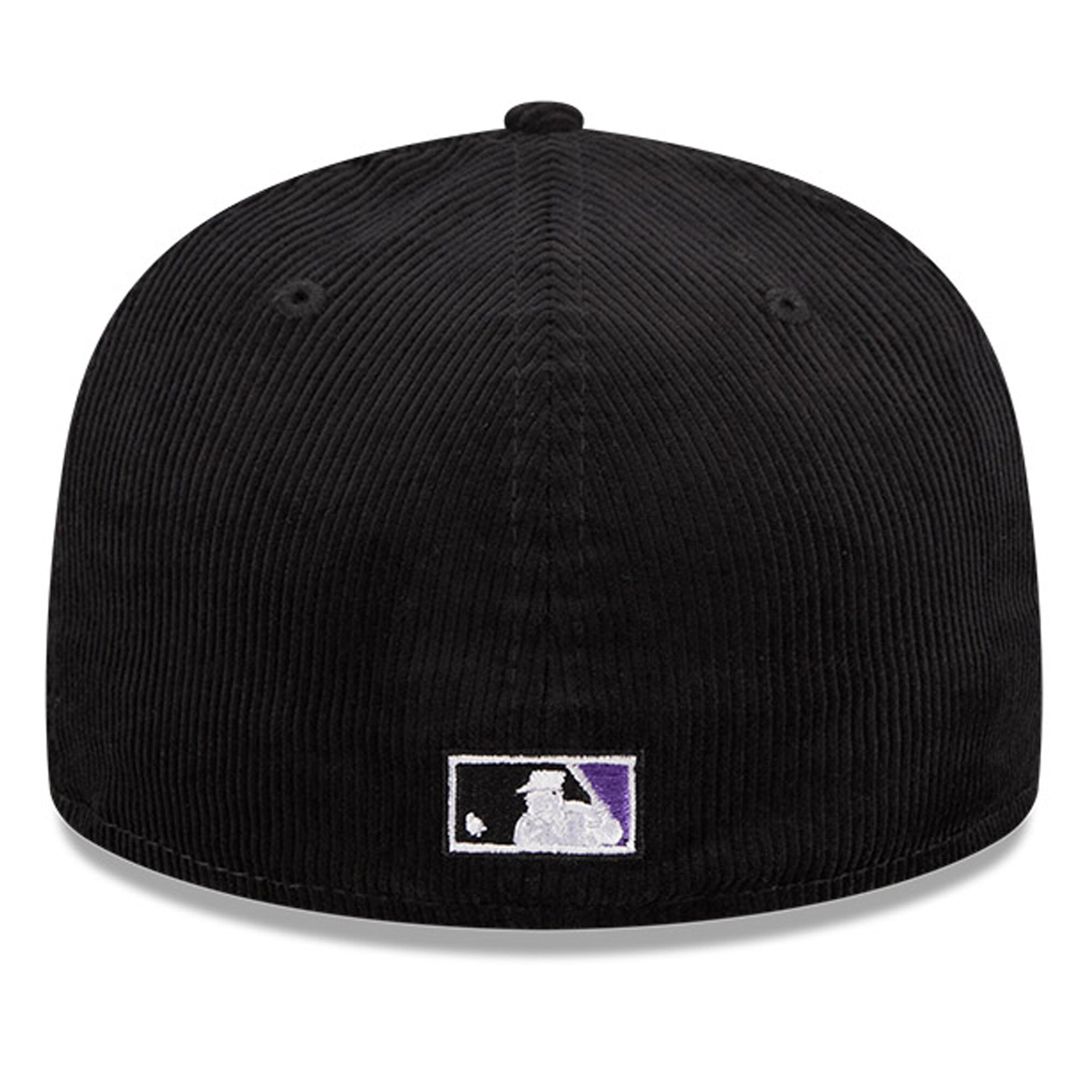 Arizona Diamondbacks New Era Throwback Corduroy 59FIFTY Fitted Hat - Black - PersonalJerseys