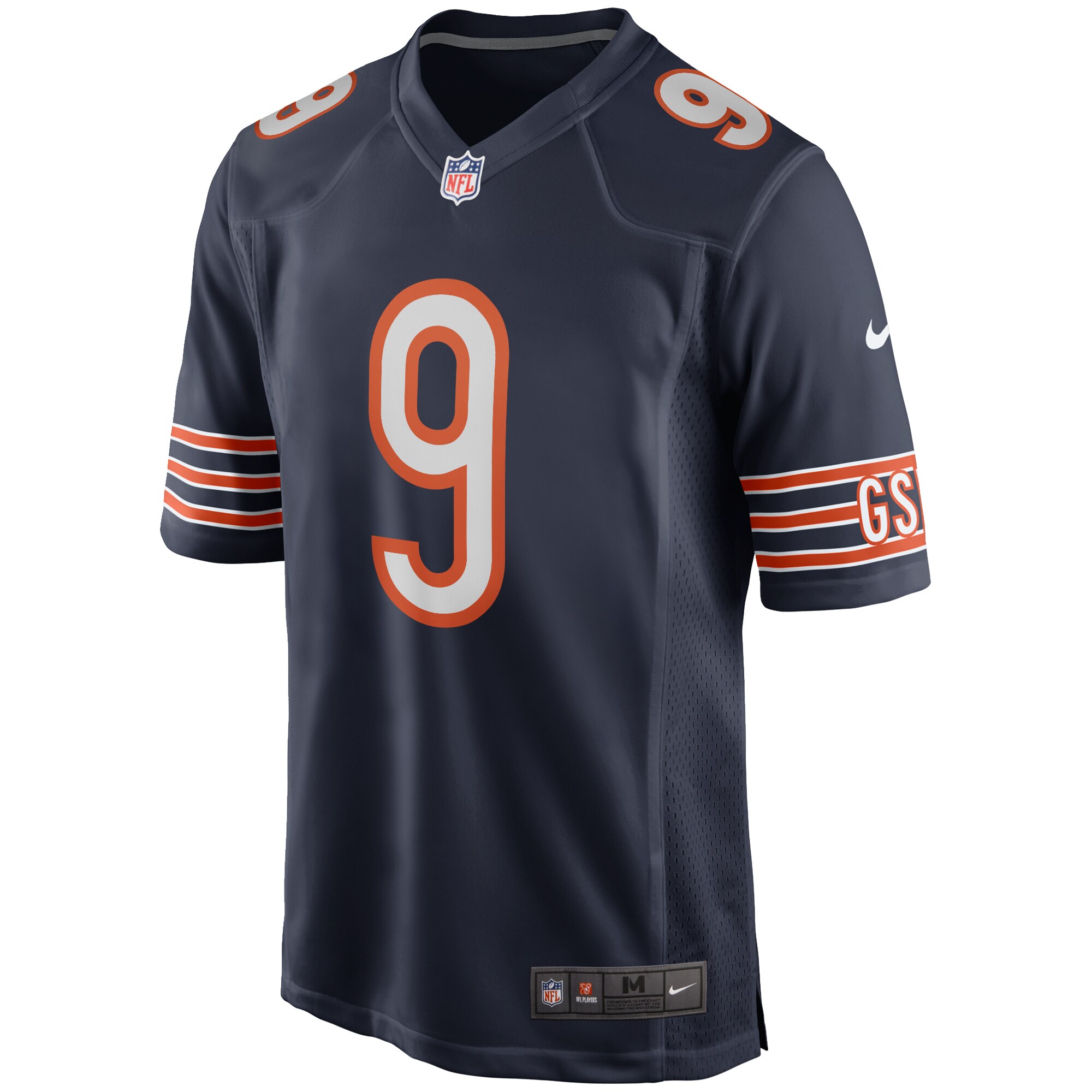 Nick Foles Chicago Bears Nike Game Player Jersey - Navy - PersonalJerseys