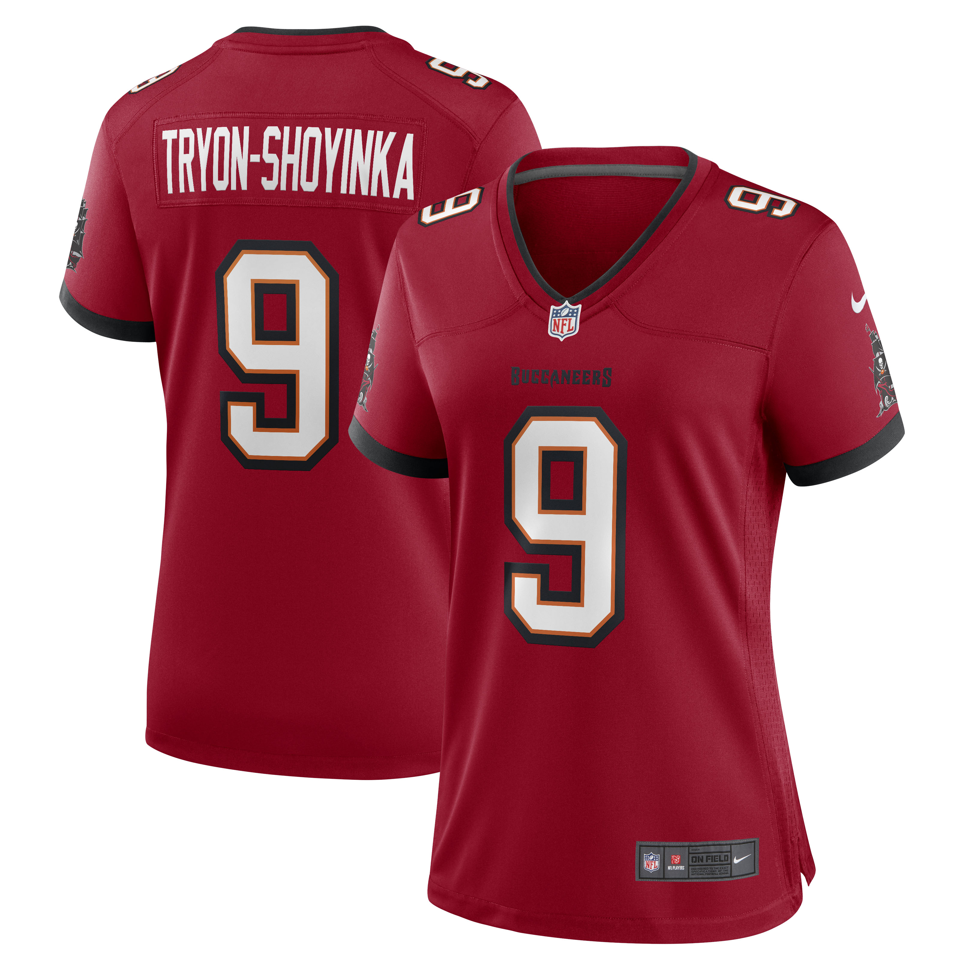Tampa Bay Buccaneers Joe Tryon-Shoyinka Red Game Jersey for Youth Women Men - Friend Lounge Store - Shop for All Things Jerseys Sports - PersonalJerseys