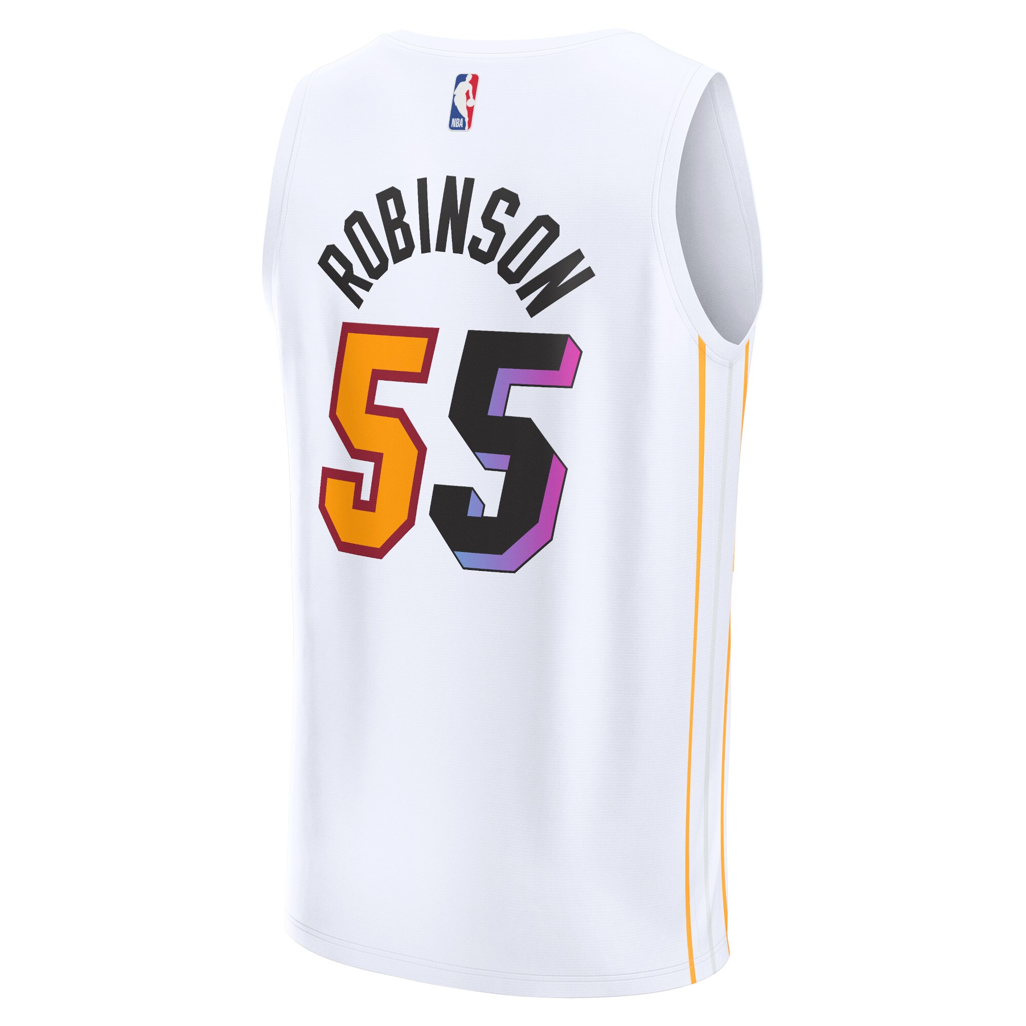 Duncan Robinson Miami Heat Fanatics Branded 2022/23 Fastbreak Jersey - City Edition - White - PersonalJerseys