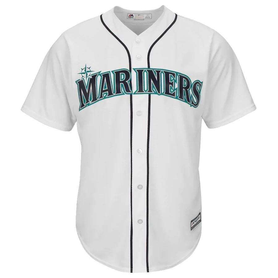 Ichiro Suzuki Seattle Mariners Majestic Home Official Cool Base Player Jersey - White - Friend Lounge Store - Shop for All Things Jerseys Sports - PersonalJerseys