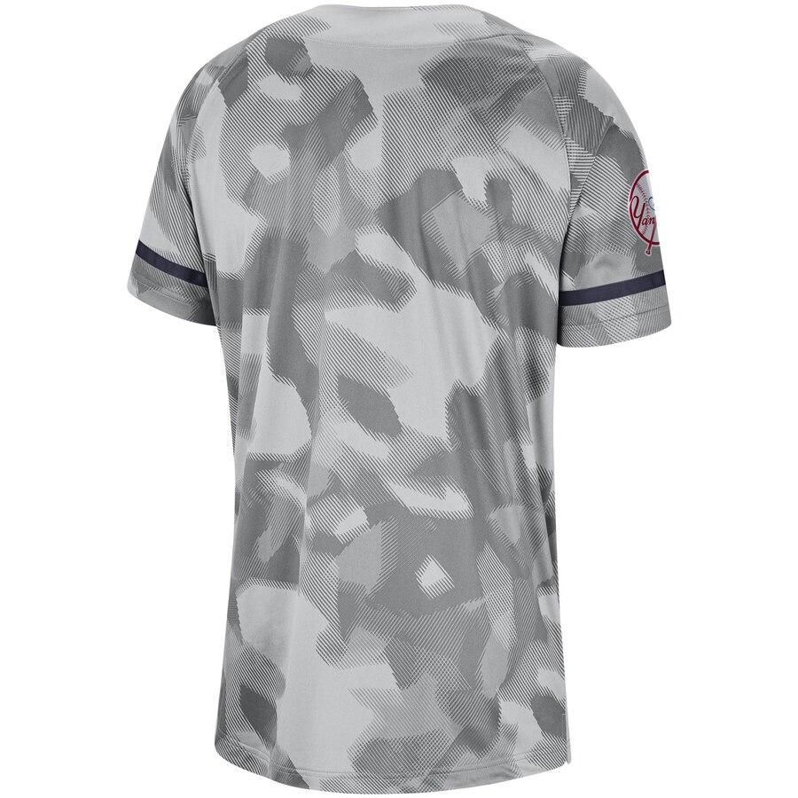 New York Yankees Camo Jersey - Gray - Friend Lounge Store - Shop for All Things Jerseys Sports - PersonalJerseys