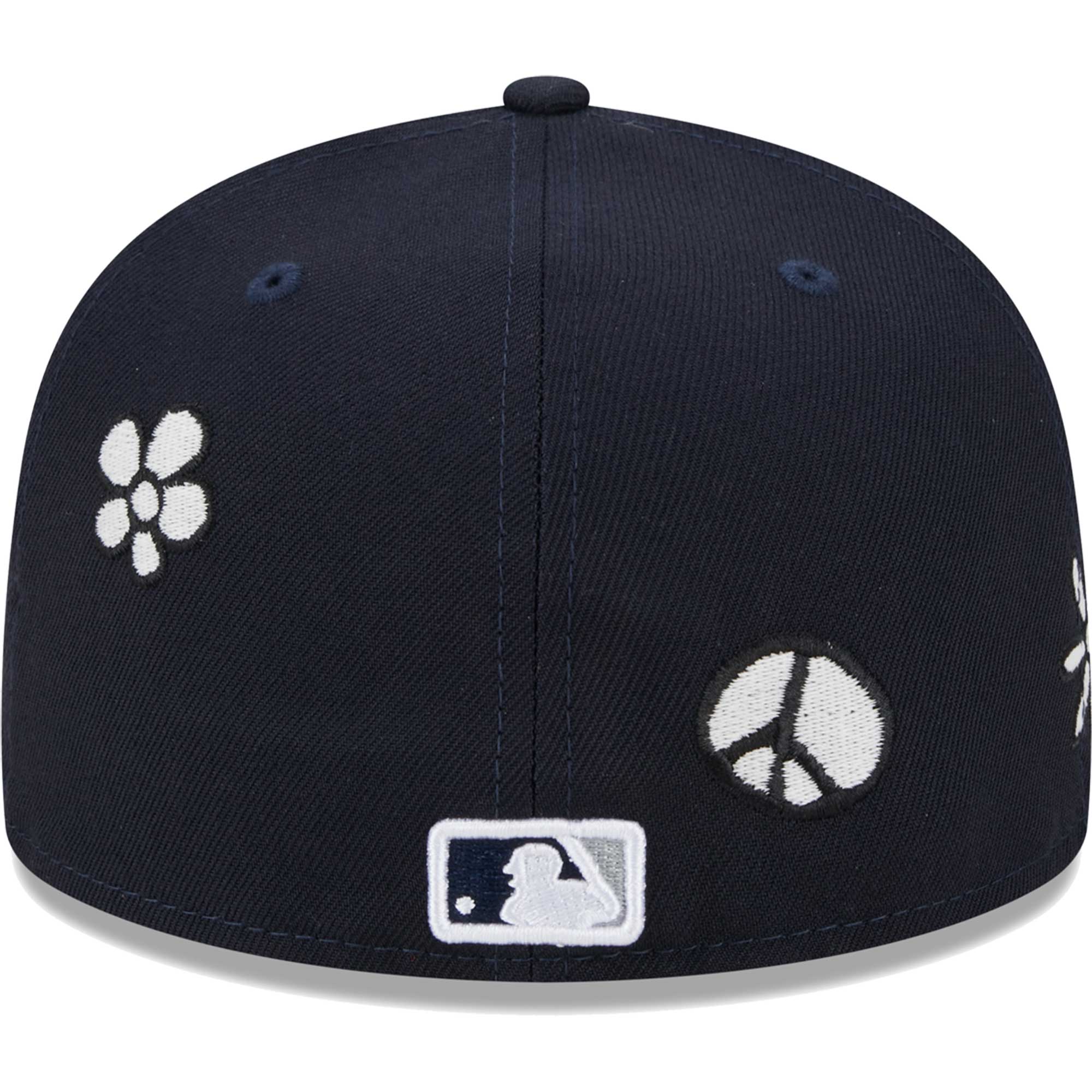 New York Yankees New Era Sunlight Pop 59FIFTY Fitted Hat - Navy - PersonalJerseys