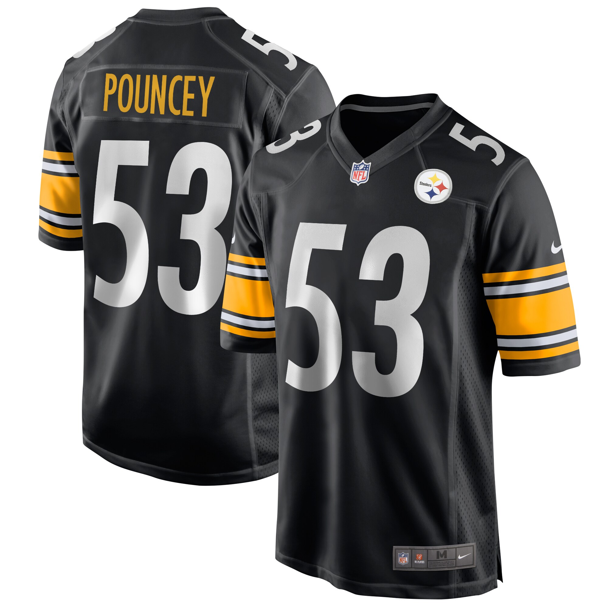 Maurkice Pouncey Pittsburgh Steelers Nike Game Jersey - Black - PersonalJerseys